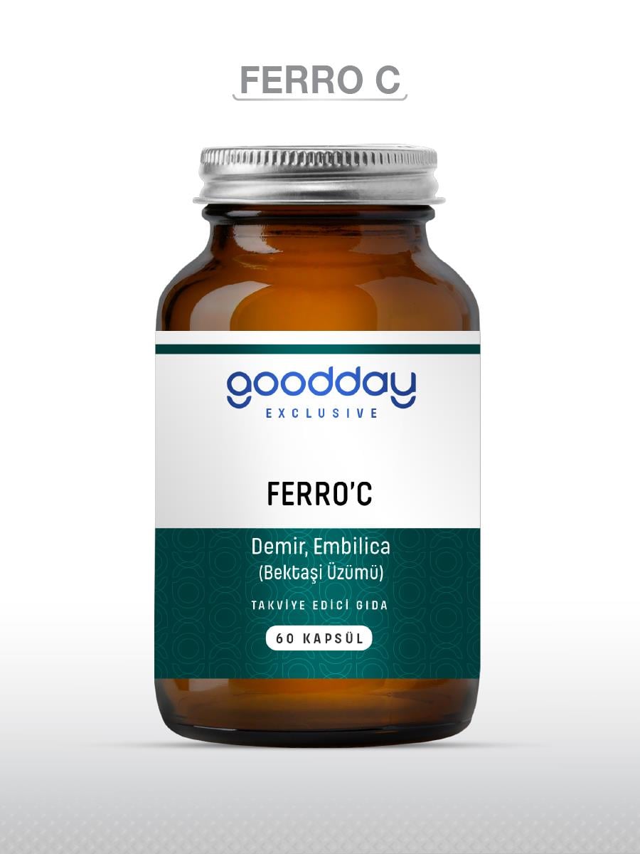 GOODDAYGOODDAY FERRO' C 60 KAPSÜL 