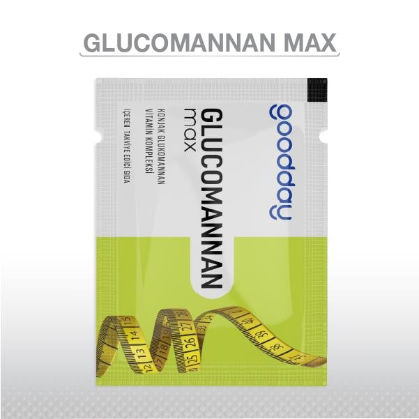 GOODDAYGOODDAY GLUCOMANNAN 30 SAŞE