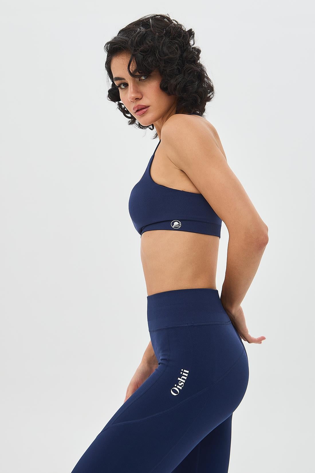 Aozora Sport Aktif Spor Tayt ve Bra Takım Lacivert