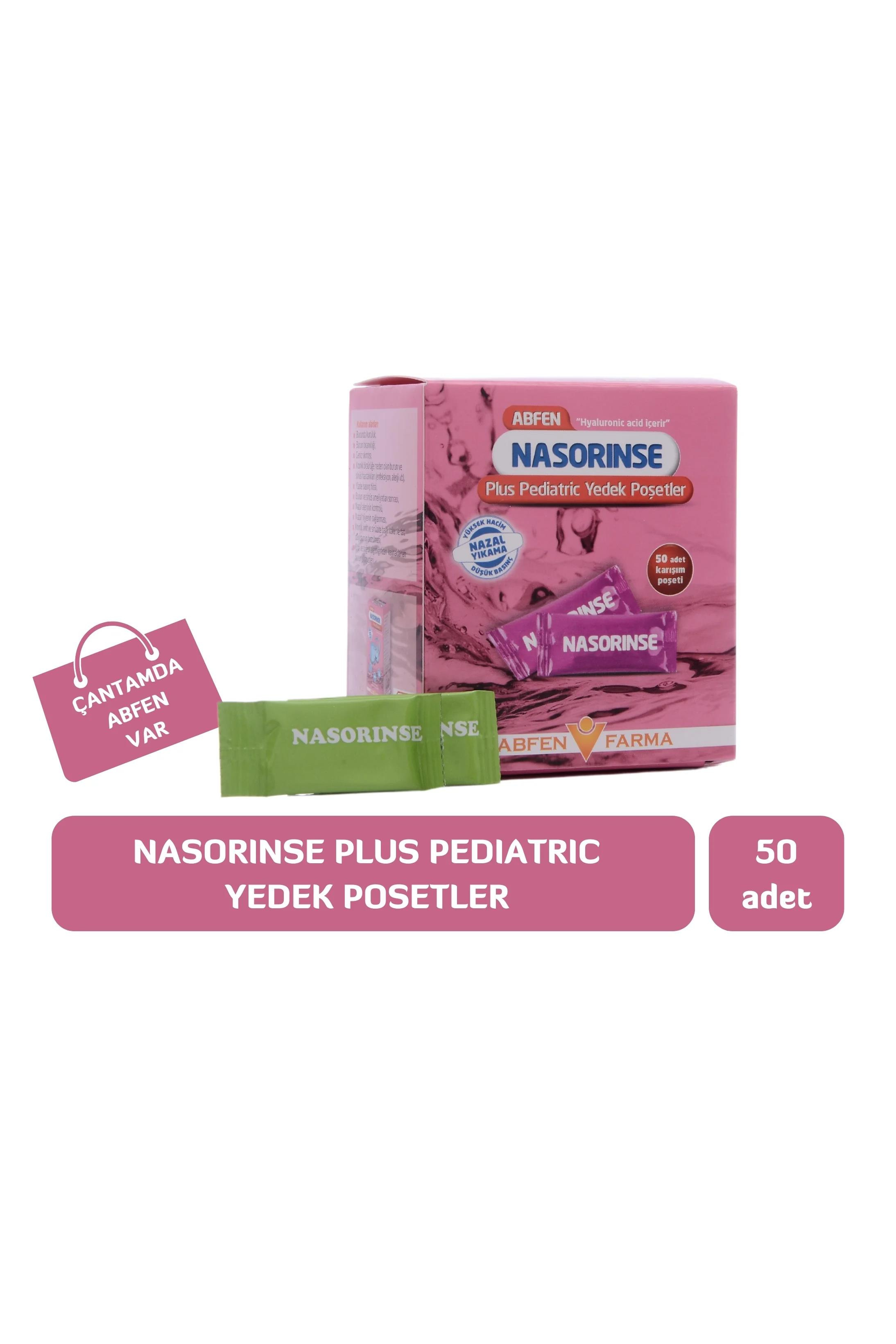 AbfenAbfen Nasorinse Plus Pediatrik Yedek Poşetleri 50 AdetAbfen Nasorinse Plus Pediatrik Yedek 50 Adet Fiyatı ve Özellikleri | Mutlufiyatlar