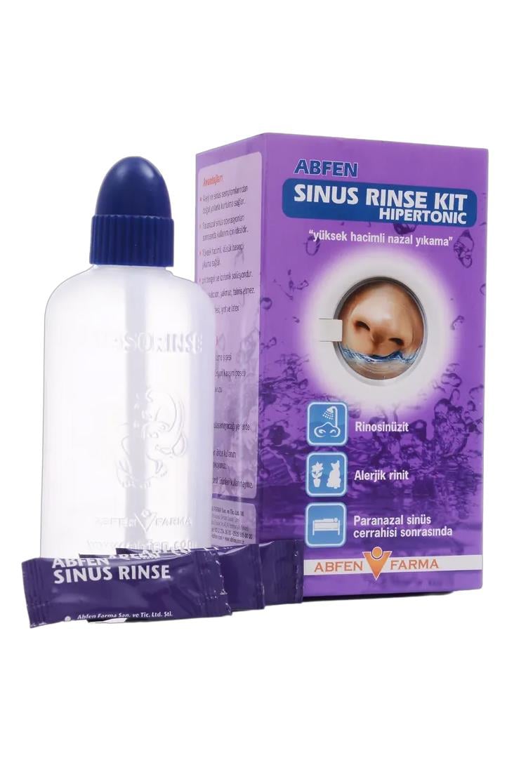 AbfenAbfen Sinus Rinse Hypertonik Burun Yıkama Kiti 25 AdetAbfen Sinus Rinse Kit Hipertonik Yetişkin Fiyatı ve Özellikleri | Mutlufiyatlar