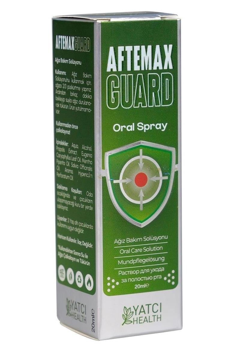 AftemaxAftemax Guard Oral Ağız Bakım Solüsyonu Sprey Cam 20 mlAftemax Guard Oral Ağız Bakım Solüsyonu Sprey Cam 20 ml Fiyatı ve Özellikleri | Mutlufiyatlar