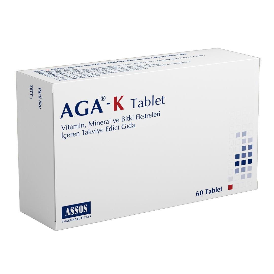 Aga-K Aga-K 60 TabletAga-K 60 Tablet Fiyatı ve Özellikleri | Mutlufiyatlar