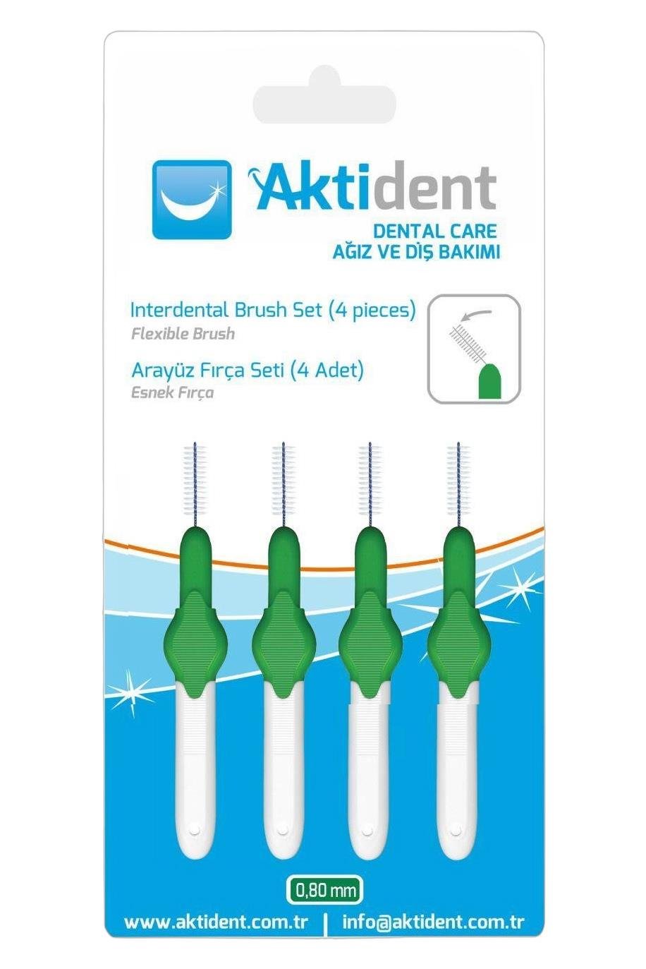 AktidentAktident Orid Arayüz Fırçası 0,80 mm 4 Adet - YeşilAktident Orid Arayüz Fırçası 0,80 mm 4lü - Yeşil Fiyatı ve Özellikleri | Mutlufiyatlar
