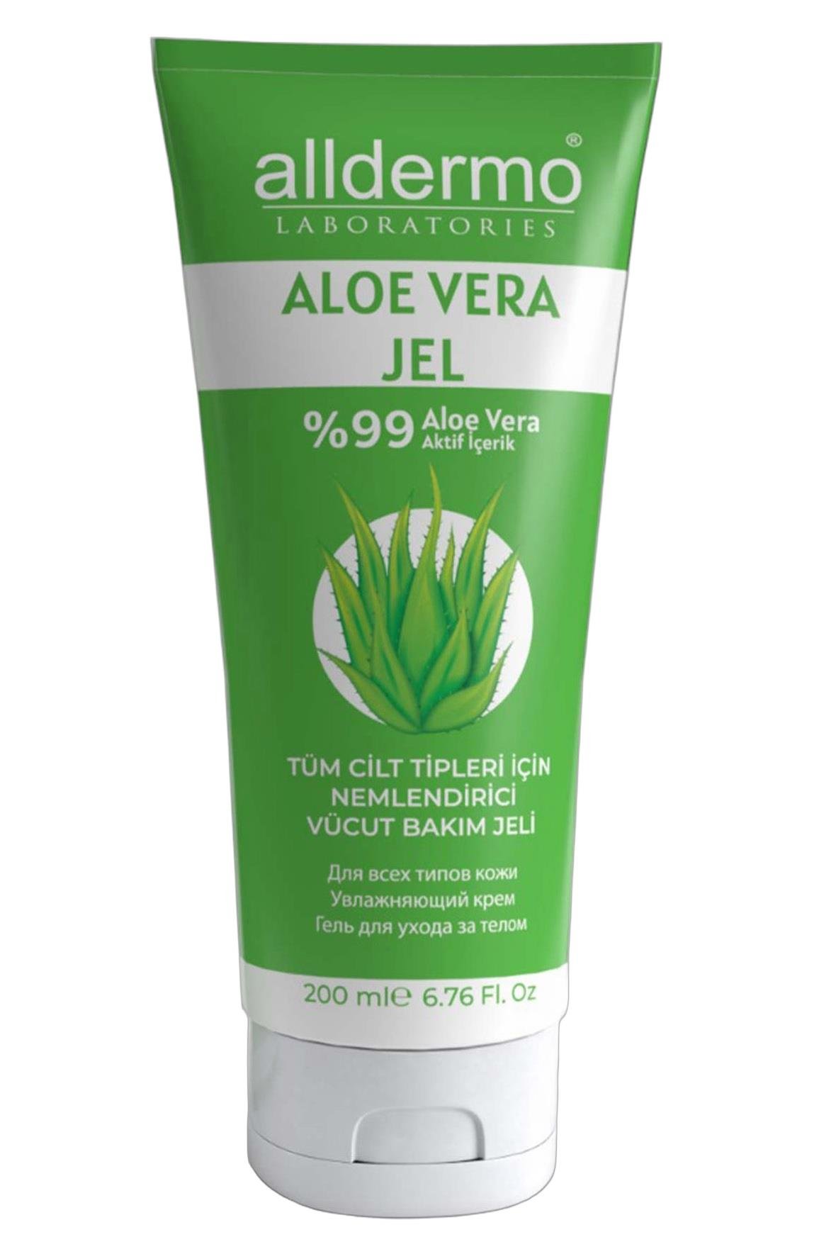 AlldermoAlldermo Aloe Vera Nemlendirici Vücut Bakım Jeli 200 mlAlldermo Aloe Vera Gel 200 ml Fiyatı ve Özellikleri | Mutlufiyatlar