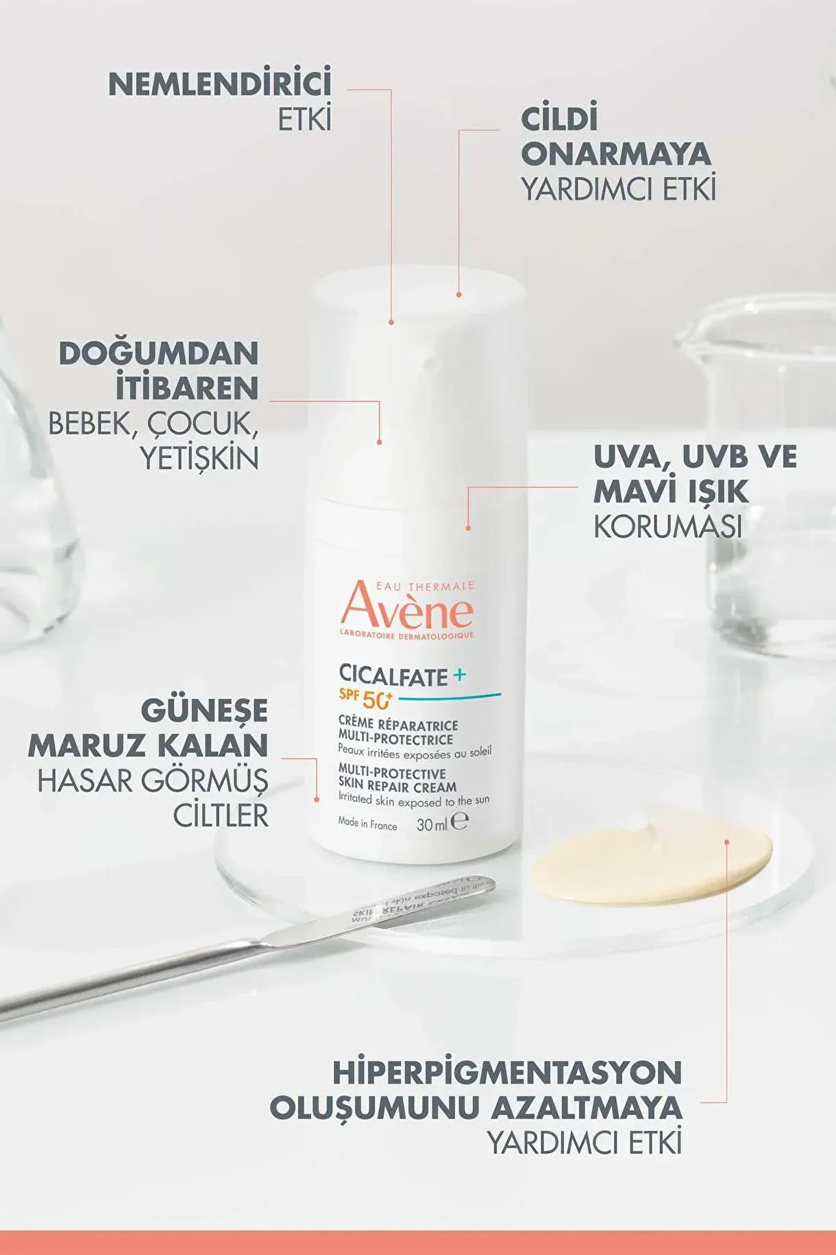 AveneAvène Cicalfate+ Cilt Onarıcı Güneş Koruyucu Bakım Kremi Spf 50+ 30 mlAvène Cicalfate+ SPF50+ Cream 30 ml Fiyatı ve Özellikleri | Mutlufiyatlar