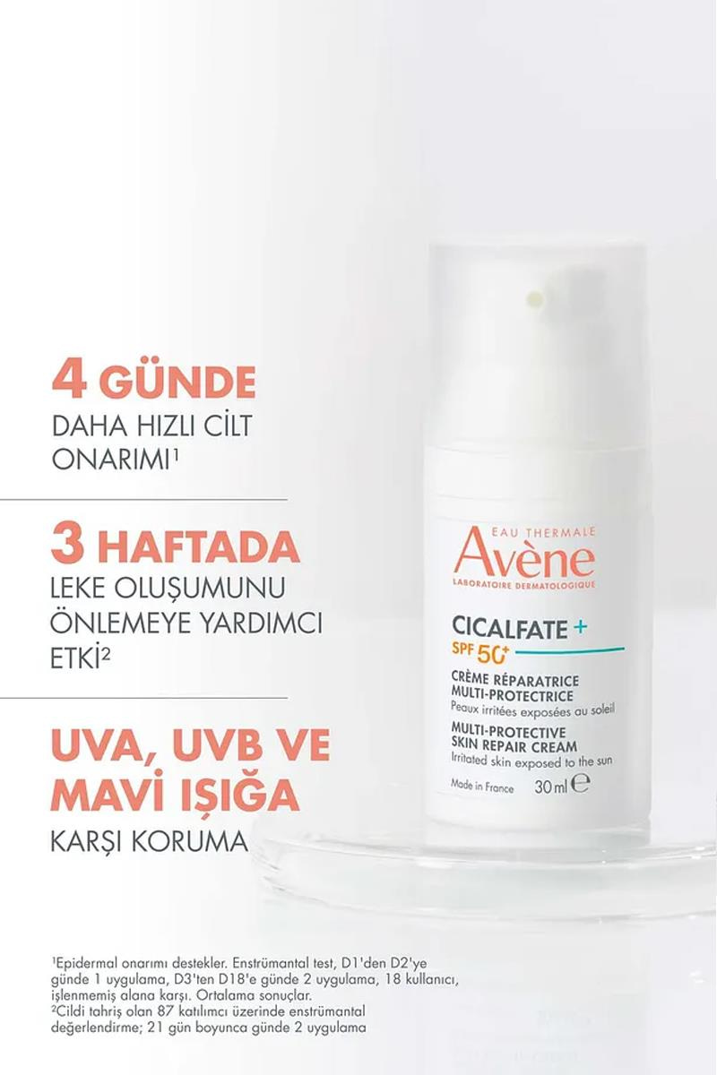 AveneAvène Cicalfate+ Cilt Onarıcı Güneş Koruyucu Bakım Kremi Spf 50+ 30 mlAvène Cicalfate+ SPF50+ Cream 30 ml Fiyatı ve Özellikleri | Mutlufiyatlar