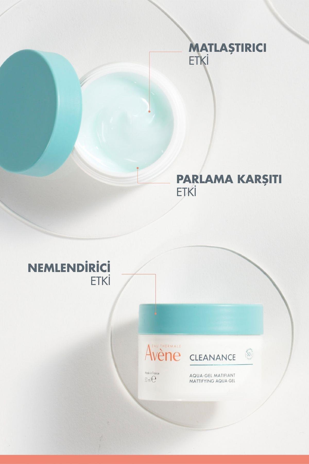 AveneAvène Cleanance Aqua-Gel Matlaştırıcı Nemlendirici Jel 50 mlAvène Cleanance Aqua-Gel Aqua Cream-In Gel 50 ml Fiyatı ve Özellikleri | Mutlufiyatlar