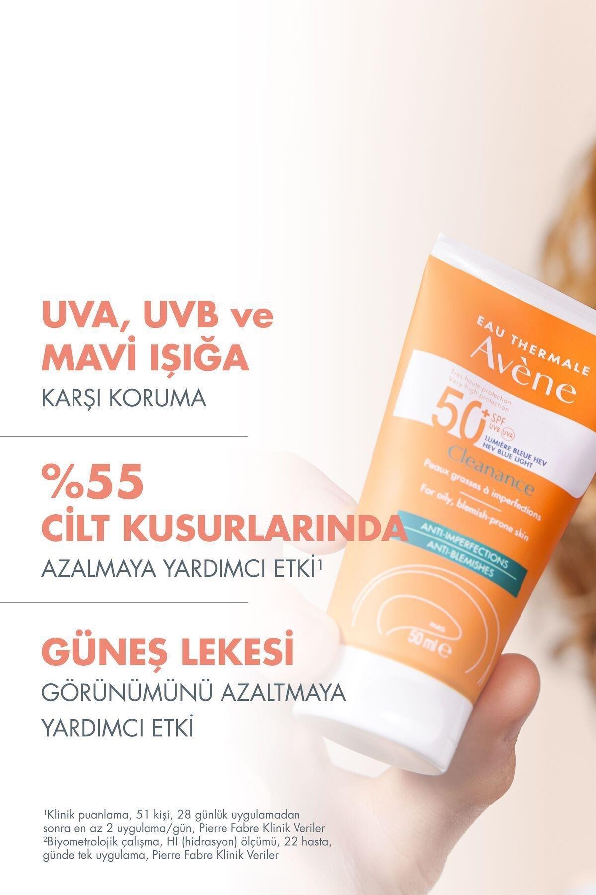 AveneAvene Cleanance Anti Blemishes Güneş Kremi Yağlı Ciltler İçin Spf 50+ 50 mlAvene Cleanance Anti Blemishes Ultra Light SPF50+ 50 ml Fiyatı ve Özellikleri | Mutlufiyatlar
