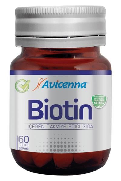 AvicennaAvicenna Biotin 200 mg 60 TabletAvicenna Biotin 200 mg 60 Tablet Fiyatı ve Özellikleri | Mutlufiyatlar