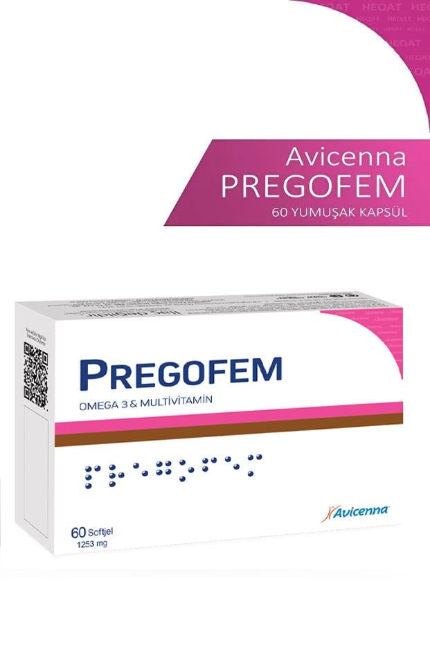 AvicennaAvicenna Pregofem Omega 3 Multivitamin 1253 mg 60 SoftgelAvicenna Pregofem 1700 mg 60 Softgel Fiyatı ve Özellikleri | Mutlufiyatlar