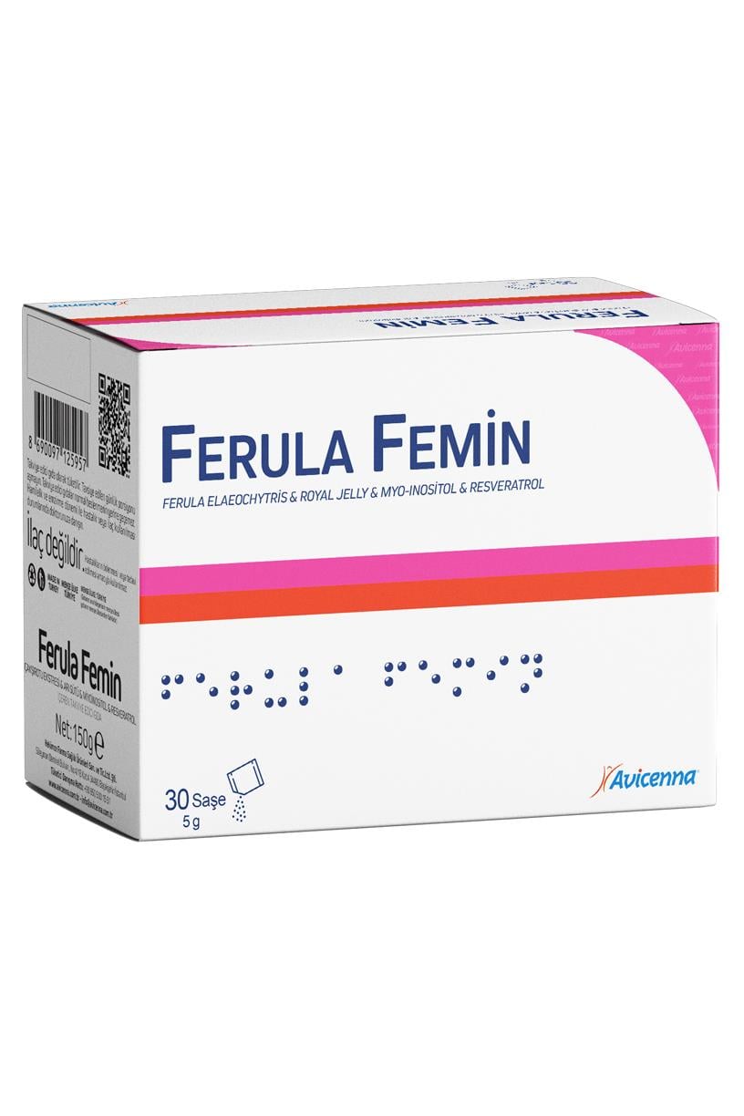 AvicennaFerula Femin 30 SaşeFerula Femin 30 Saşe Fiyatı ve Özellikleri | Mutlufiyatlar