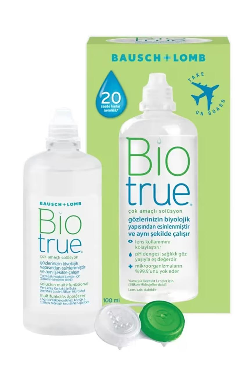 Bausch LombBiotrue Lens Solüsyonu 100 ml 3'lüBiotrue Lens Solüsyonu 100 ml Fiyatı ve Özellikleri | Mutlufiyatlar