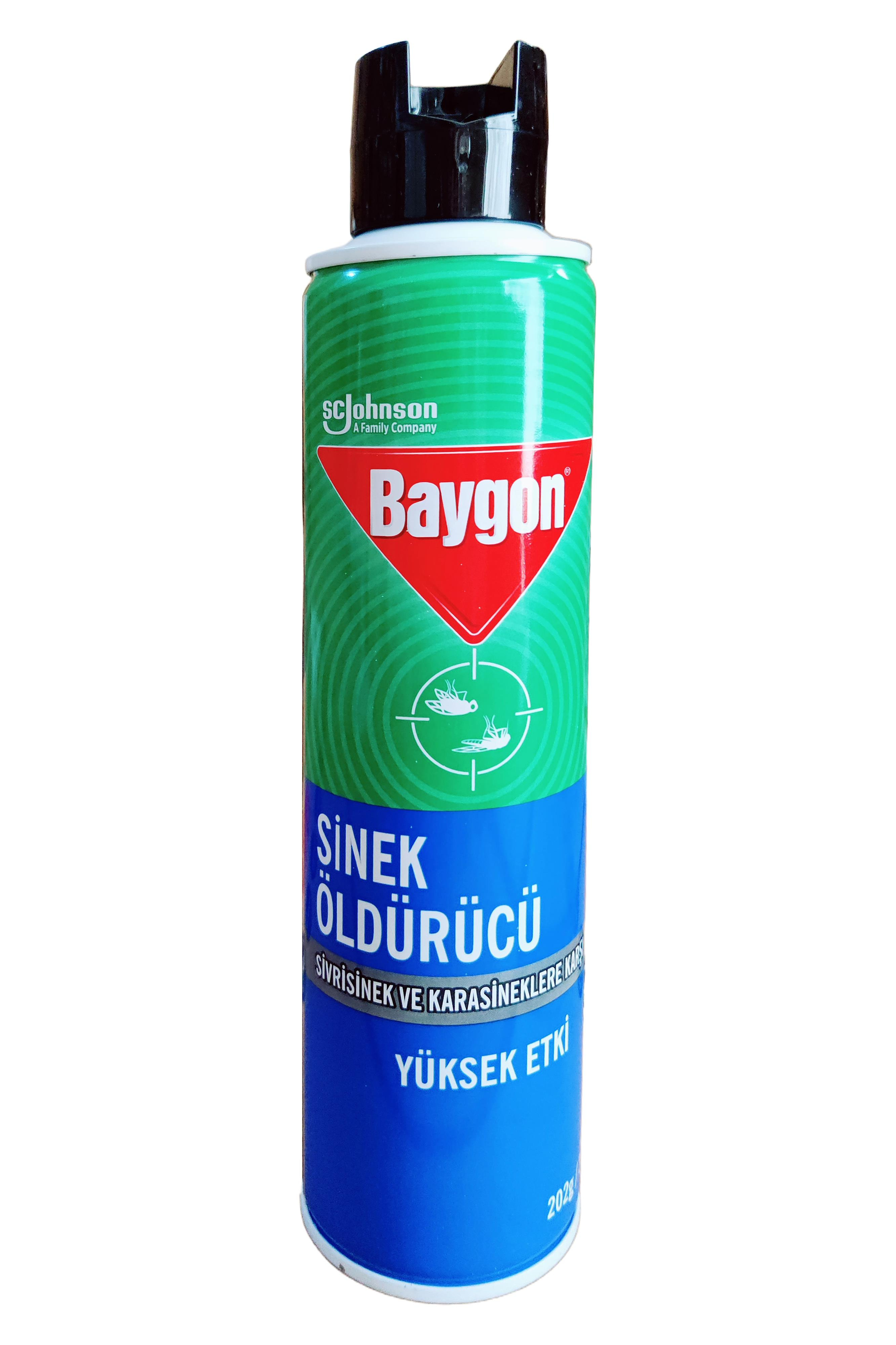 BaygonBaygon Sineklere Karşı Sprey 300 mlBaygon Sinek Öldürücü 300 ml | Uçan Haşerelere Karşı Etkili Sprey