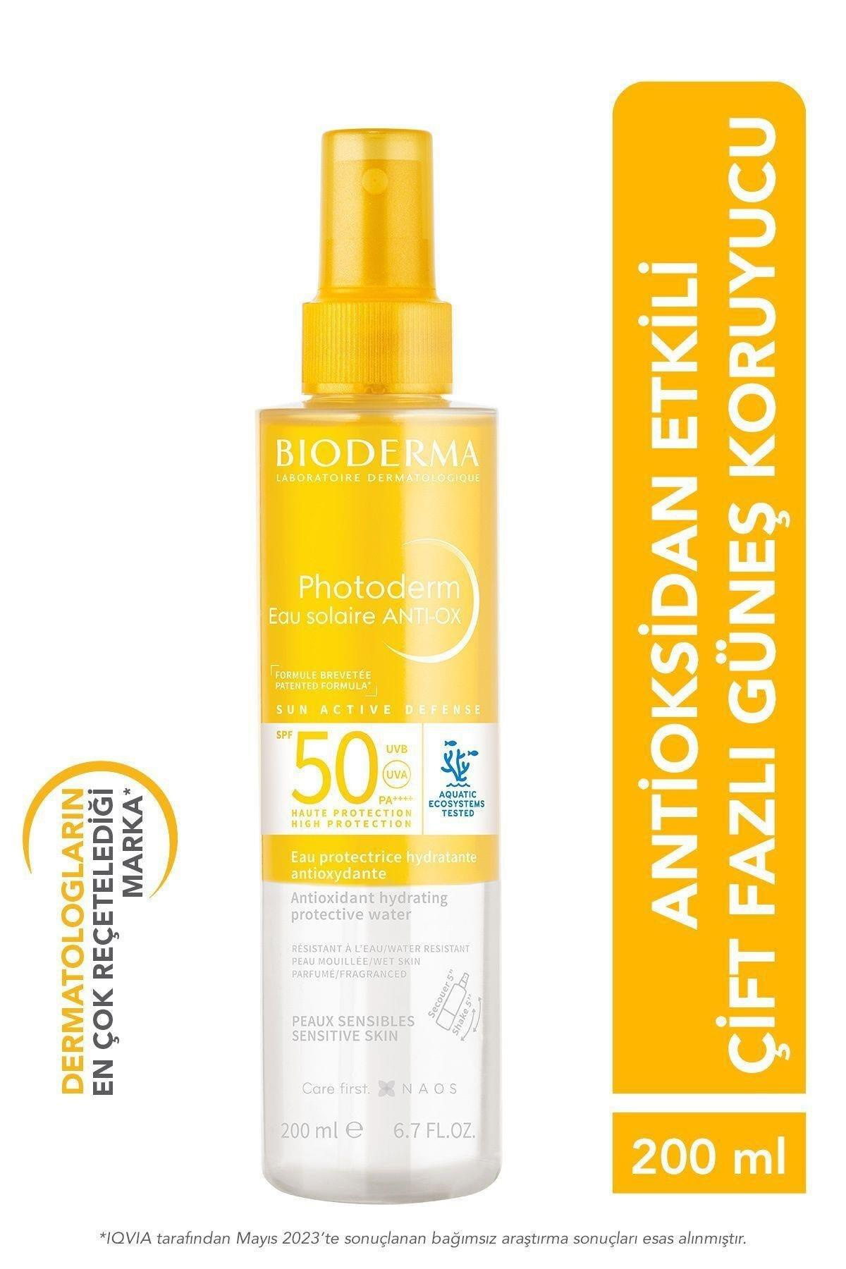 BiodermaBioderma Photoderm Anti-Ox Sun Protective Water Güneş Koruyucu Spf 50 200 mlBioderma Photoderm Aanti-Ox Sun Protective Water SPF50+ 200 ml Fiyatı ve Özellikleri | Mutlufiyatlar