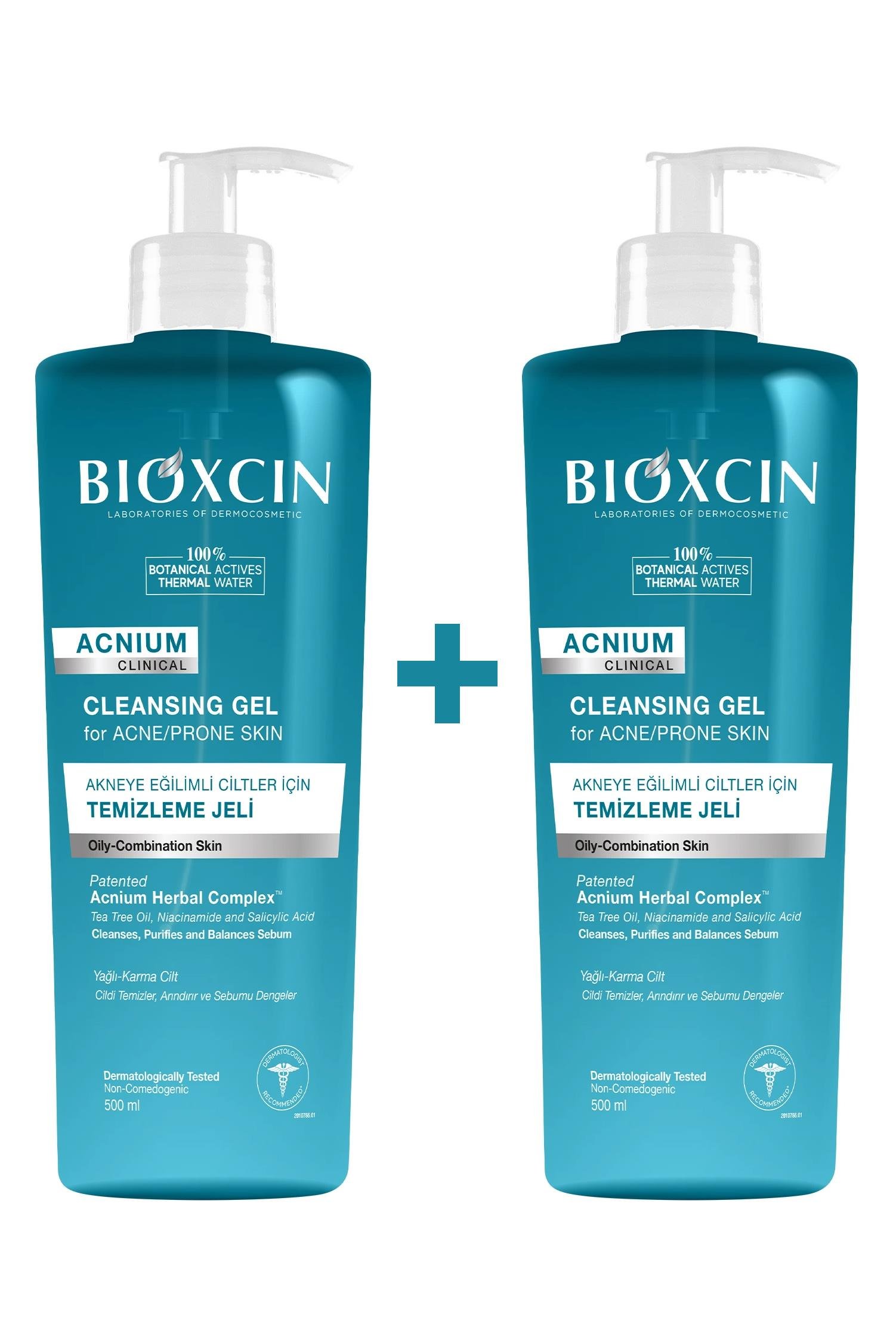 BioxcinBioxcin Acnium Cilt Temizleme Jeli 2x500 ml 1 Alana 1 BedavaBioxcin Acnium Yüz Yıkama Jeli Sebium Dengeleyici 500 ml - 1+1 Hediyeli Fiyatı ve Özellikleri | Mutlufiyatlar