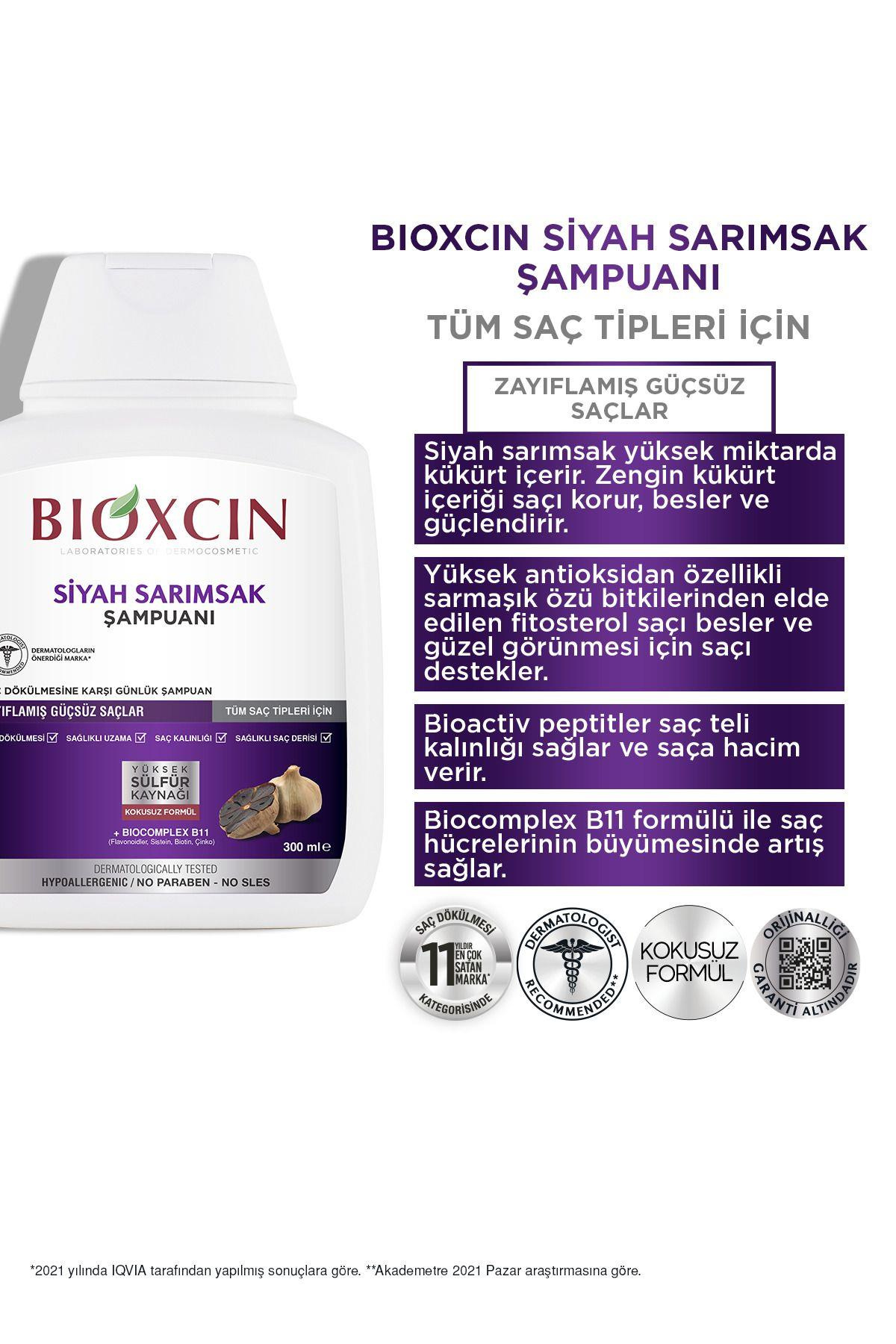 BioxcinBioxcin Bitkisel Siyah Sarımsak Şampuanı 300 ml - 3 Al 2 Öde Bioxcin Siyah Sarımsak Şampuanı 300 ml - 3 Al 2 Öde (Özel Fiyat Etiketli) Fiyatı ve Özellikleri | Mutlufiyatlar