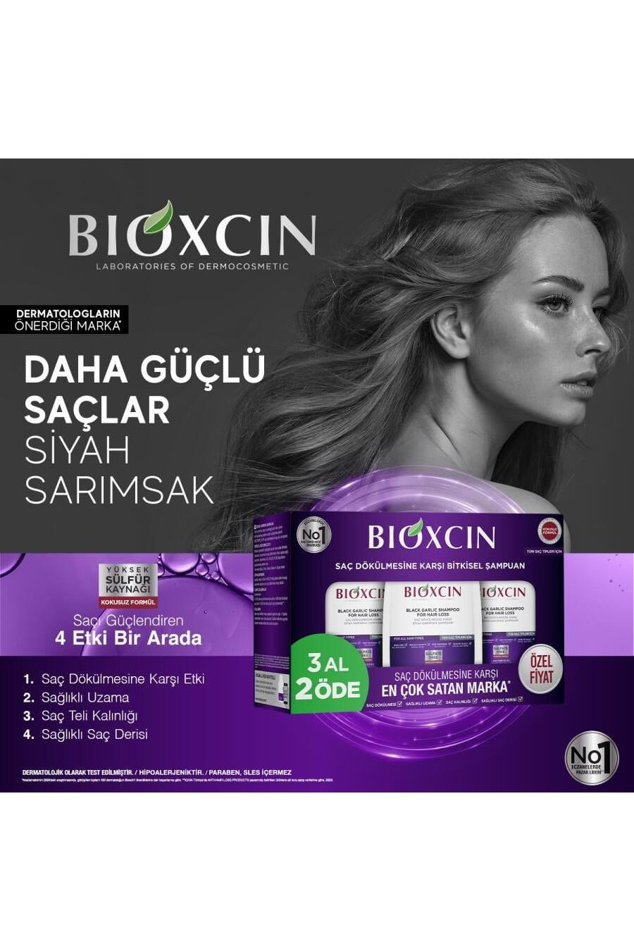 BioxcinBioxcin Bitkisel Siyah Sarımsak Şampuanı 300 ml - 3 Al 2 Öde Bioxcin Siyah Sarımsak Şampuanı 300 ml - 3 Al 2 Öde (Özel Fiyat Etiketli) Fiyatı ve Özellikleri | Mutlufiyatlar