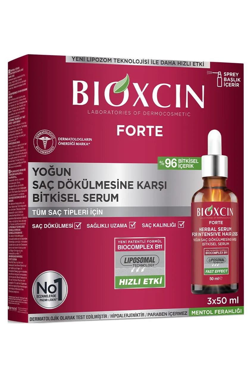 BioxcinBioxcin Forte Yoğun Saç Dökülmesine Karşı Bitkisel Serum 3x50mlBioxcin Forte Serum 3x50 ml | Yoğun Saç Dökülmesi İçin Bitkisel Çözüm
