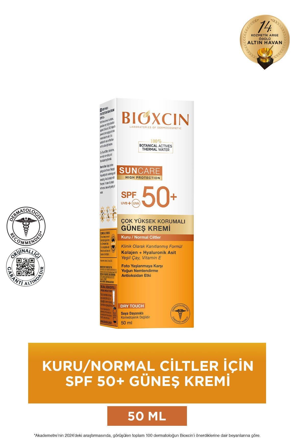 BioxcinBioxcin Güneş Kremi Kuru ve Normal Ciltler İçin Spf 50+ 50 mlBioxcin Güneş Kremi Kuru   Normal Ciltler İçin SPF50 50 ml Fiyatı ve Özellikleri | Mutlufiyatlar