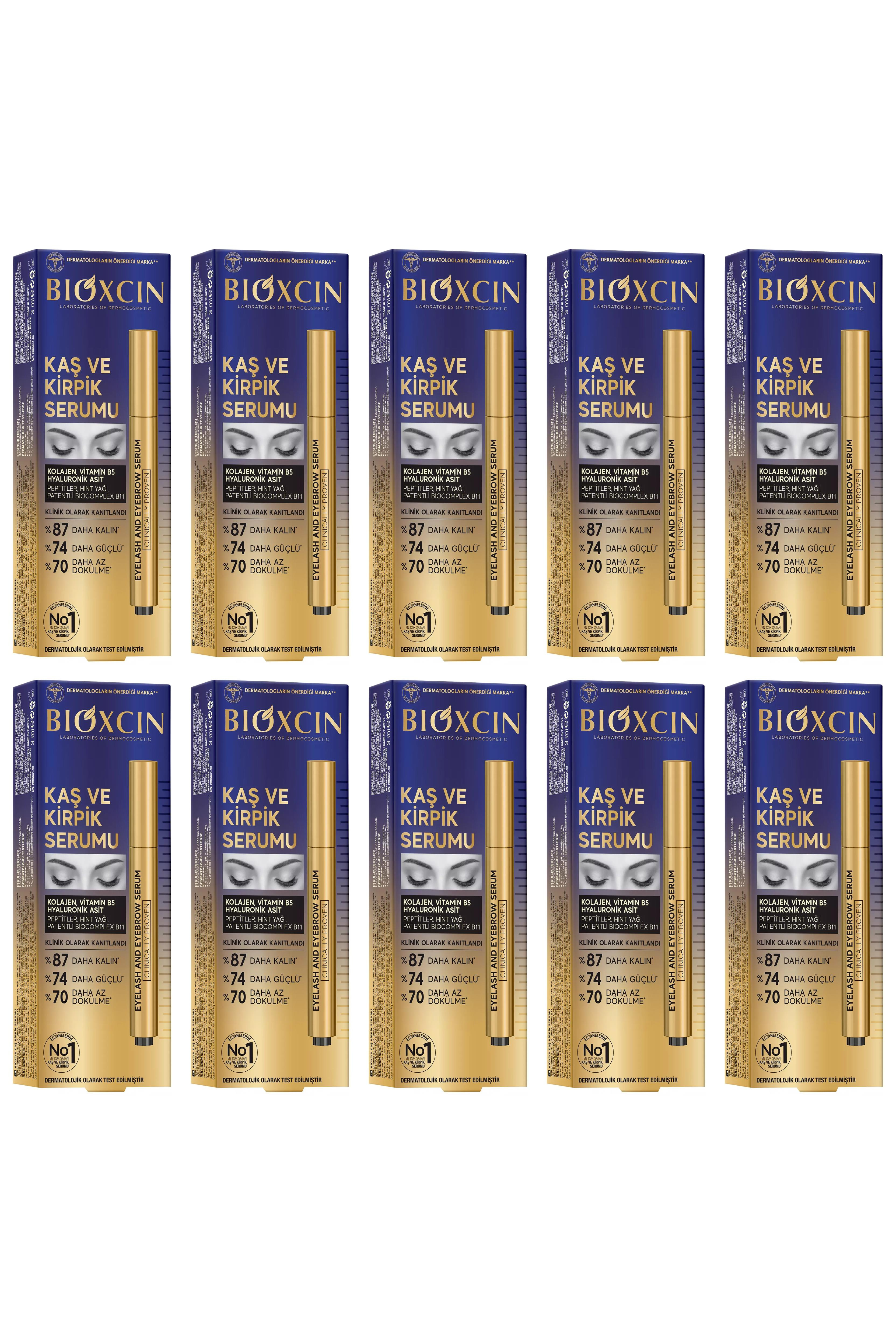 BioxcinBioxcin Kaş ve Kirpik Serumu 3 ml 10'luBioxcin Kolajen ve Hyaluronik Asit İçerikli Kaş ve Kirpik Serumu 3 ml Fiyatı ve Özellikleri | Mutlufiyatlar