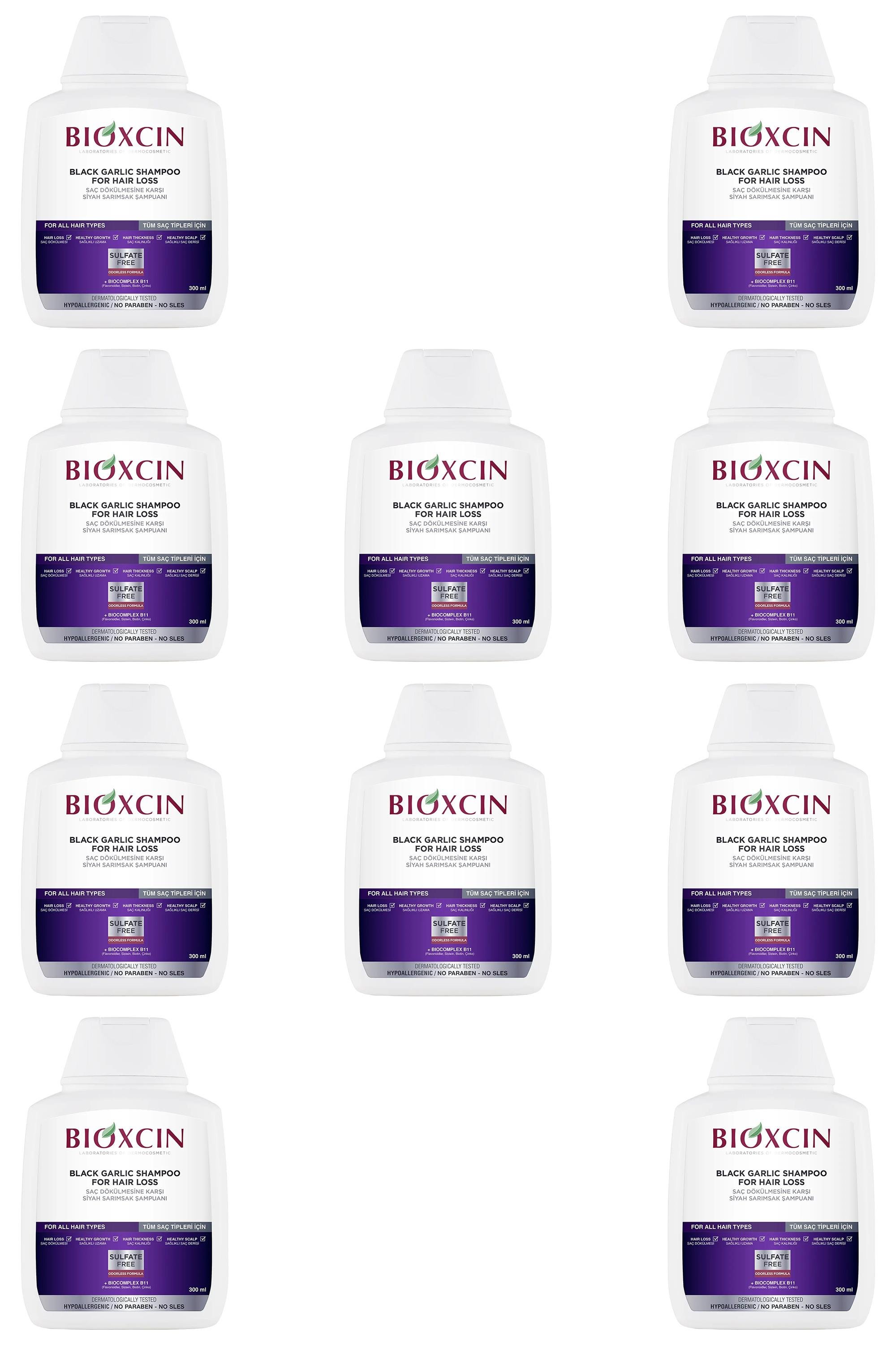 BioxcinBioxcin Siyah Sarımsak Şampuanı 300 ml 10'luBioxcin Siyah Sarımsak Şampuanı 300 ml Fiyatı ve Özellikleri | Mutlufiyatlar