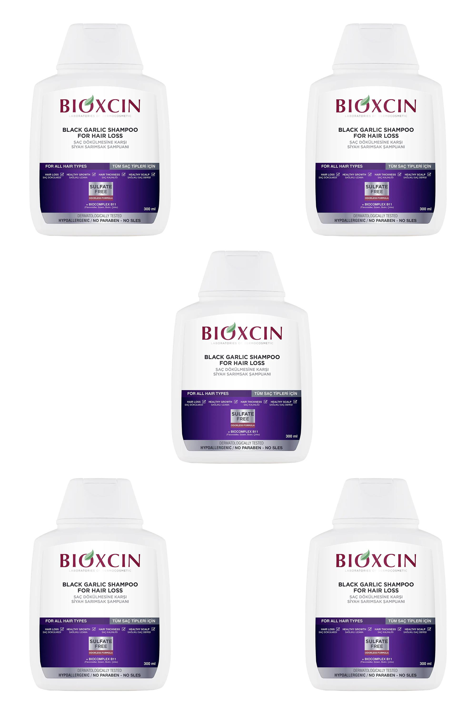 BioxcinBioxcin Siyah Sarımsak Şampuanı 300 ml 5'liBioxcin Siyah Sarımsak Şampuanı 300 ml Fiyatı ve Özellikleri | Mutlufiyatlar