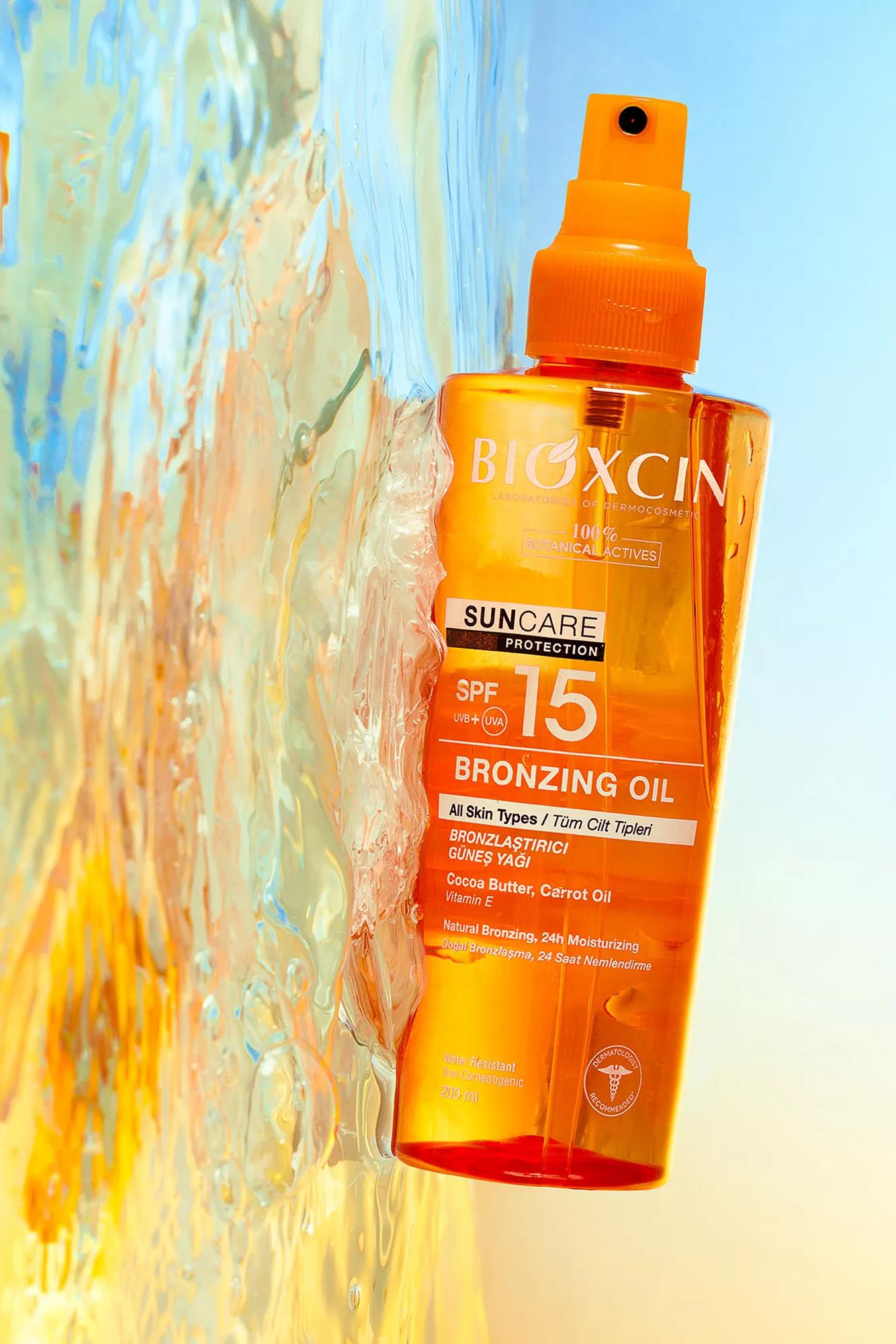 BioxcinBioxcin Sun Care Bronzlaştırıcı Güneş Yağı Spf 15 200 mlBioxcin Sun Care Bronzlaştırıcı Güneş Yağı SPF15 200 ml Fiyatı ve Özellikleri | Mutlufiyatlar