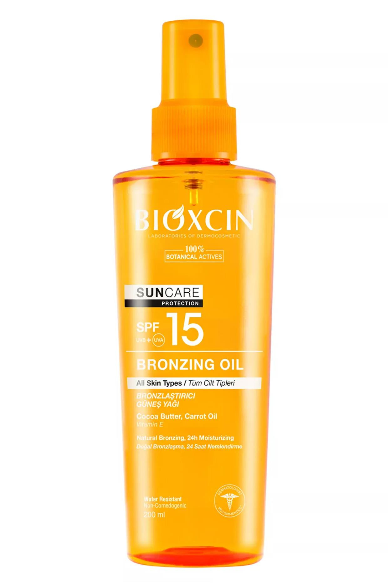 BioxcinBioxcin Sun Care Bronzlaştırıcı Güneş Yağı Spf 15 200 mlBioxcin Sun Care Bronzlaştırıcı Güneş Yağı SPF15 200 ml Fiyatı ve Özellikleri | Mutlufiyatlar