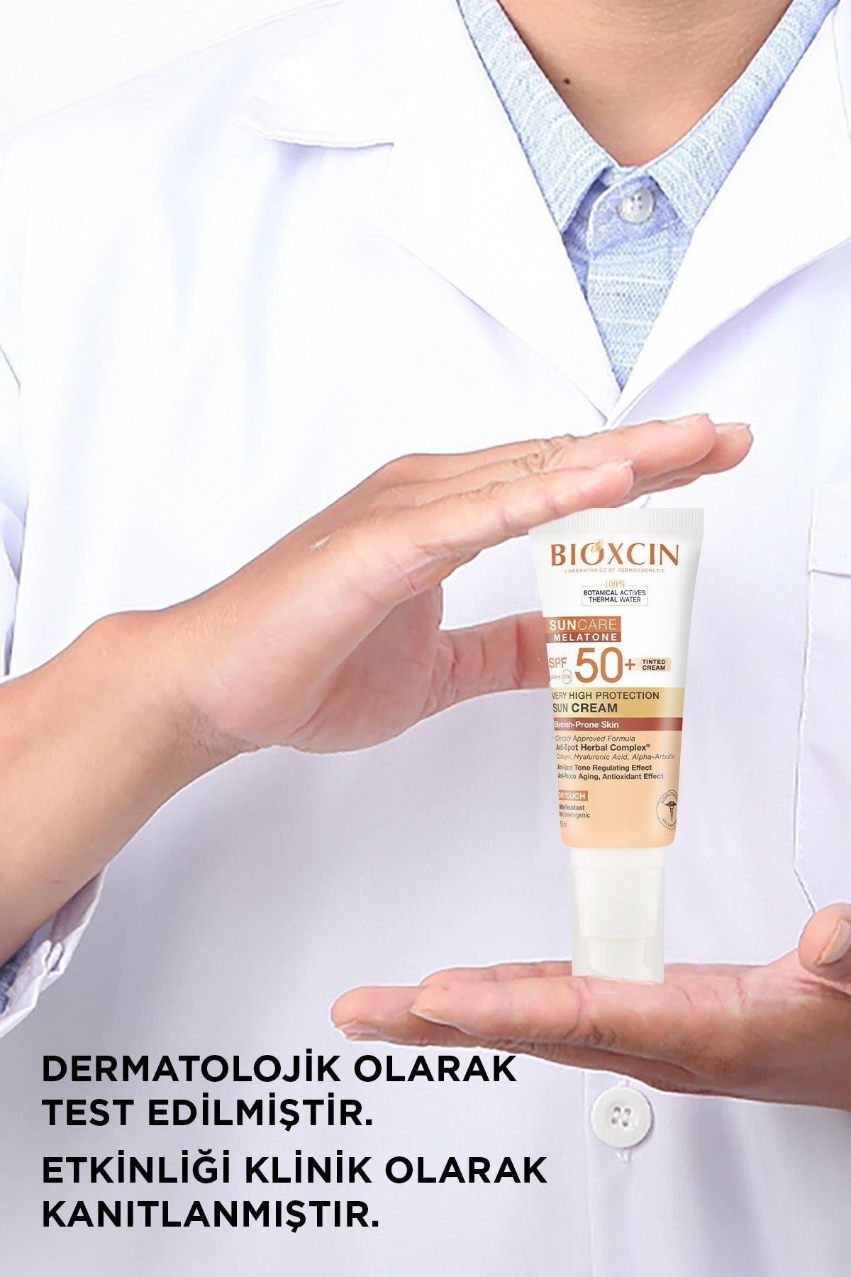 BioxcinBioxcin Sun Care Melatone Renkli Güneş Kremi Lekeye Eğilimli Ciltler İçin Spf 50+ 50 mlBioxcin Sun Care Melatone Krem Renkli SPF50 50 ml Fiyatı ve Özellikleri | Mutlufiyatlar