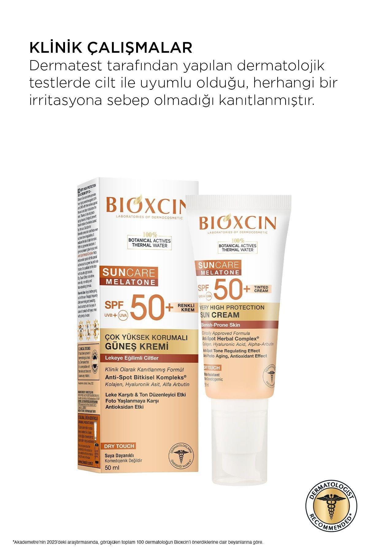 BioxcinBioxcin Sun Care Melatone Renkli Güneş Kremi Lekeye Eğilimli Ciltler İçin Spf 50+ 50 mlBioxcin Sun Care Melatone Krem Renkli SPF50 50 ml Fiyatı ve Özellikleri | Mutlufiyatlar