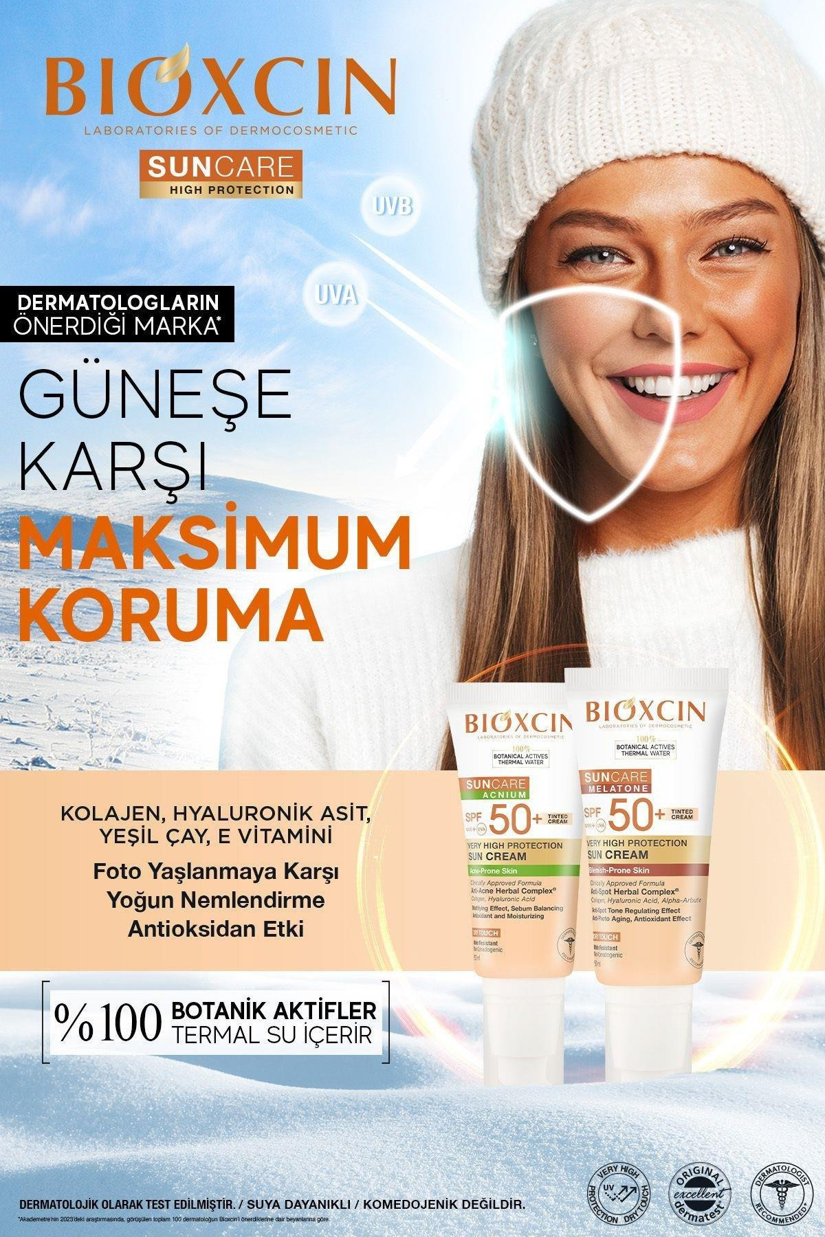 BioxcinBioxcin Sun Care Melatone Renkli Güneş Kremi Lekeye Eğilimli Ciltler İçin Spf 50+ 50 mlBioxcin Sun Care Melatone Krem Renkli SPF50 50 ml Fiyatı ve Özellikleri | Mutlufiyatlar