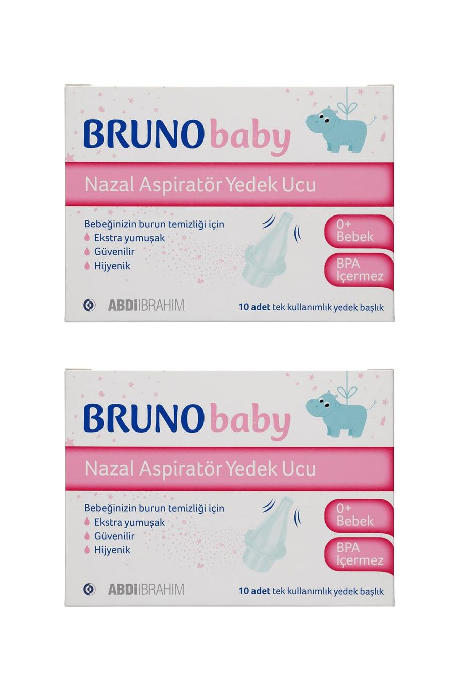 BrunoBruno Baby Nazal Aspiratör Yedek Ucu 10 Adet 2'liBruno Baby Nazal Aspiratör Yedek Uçu 10lu Fiyatı ve Özellikleri | Mutlufiyatlar
