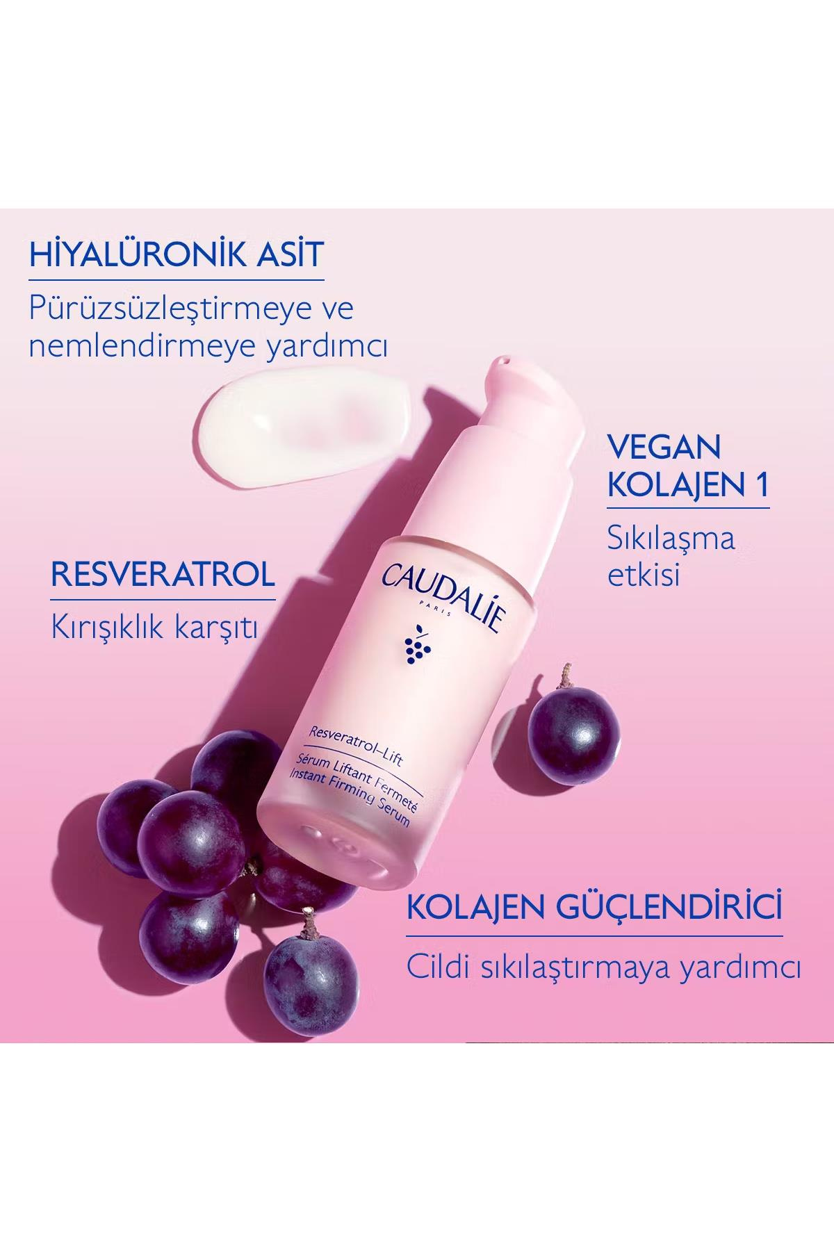 CaudalieCaudalie Resveratrol Anında Sıkılaştırıcı Etkili Serum 30 mlCaudalie Resveratrol Lift İnstant Firming Serum 30 ml Fiyatı ve Özellikleri | Mutlufiyatlar