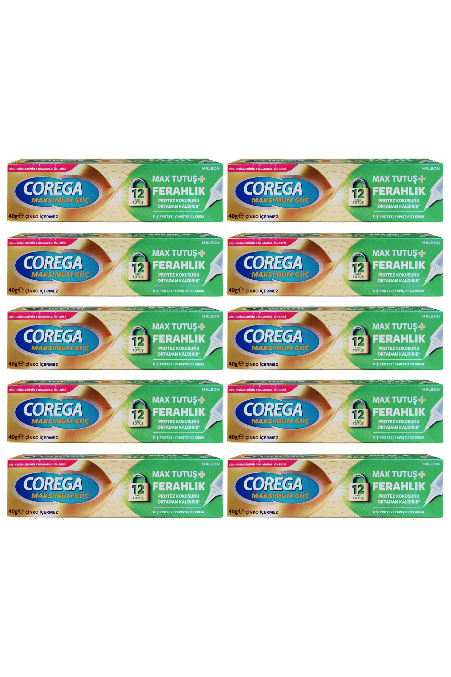 CoregaCorega Maksimum Güç Tutuş Ferahlığı 40 gr 10'luCorega Maksimum Güç Tutuş Ferahlığı 40 gr Fiyatı ve Özellikleri | Mutlufiyatlar