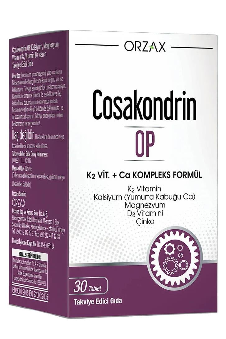 CosakondrinCosakondrin Op 30 KapsülCosakondrin OP 30 Kapsül | Eklem ve Kıkırdak Desteği