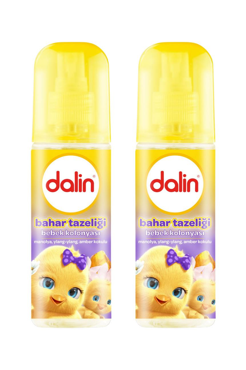 DalinDalin Bebek Kolonyası Bahar Tazeliği 100 ml 2'liDalin Bebek Kolonyası Bahar Tazeliği 100 ml Fiyatı ve Özellikleri | Mutlufiyatlar