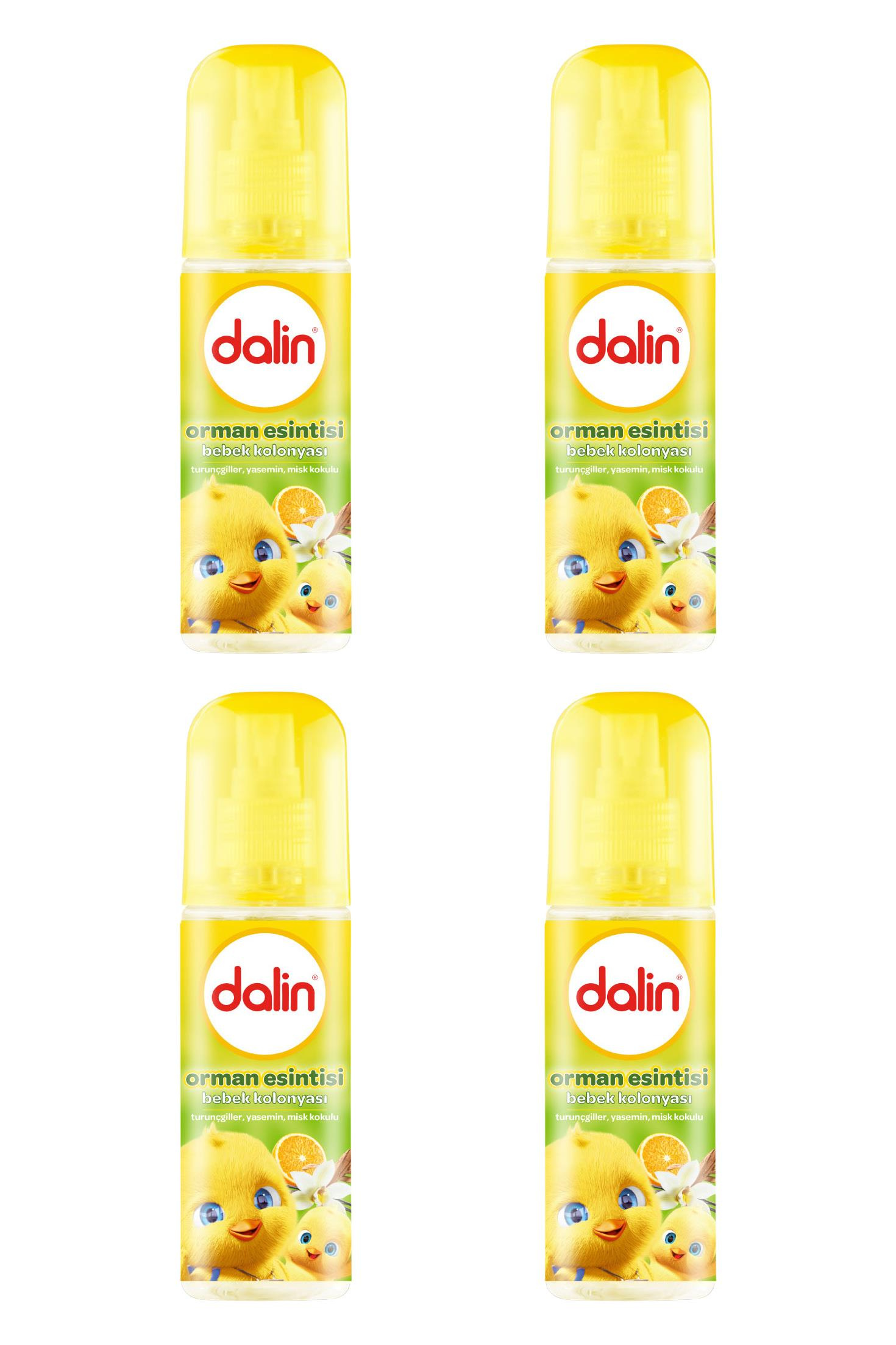 DalinDalin Bebek Kolonyası Orman Esintisi 100 ml 4'lüDalin Bebek Kolonyası Orman Esintisi 100 ml Fiyatı ve Özellikleri | Mutlufiyatlar