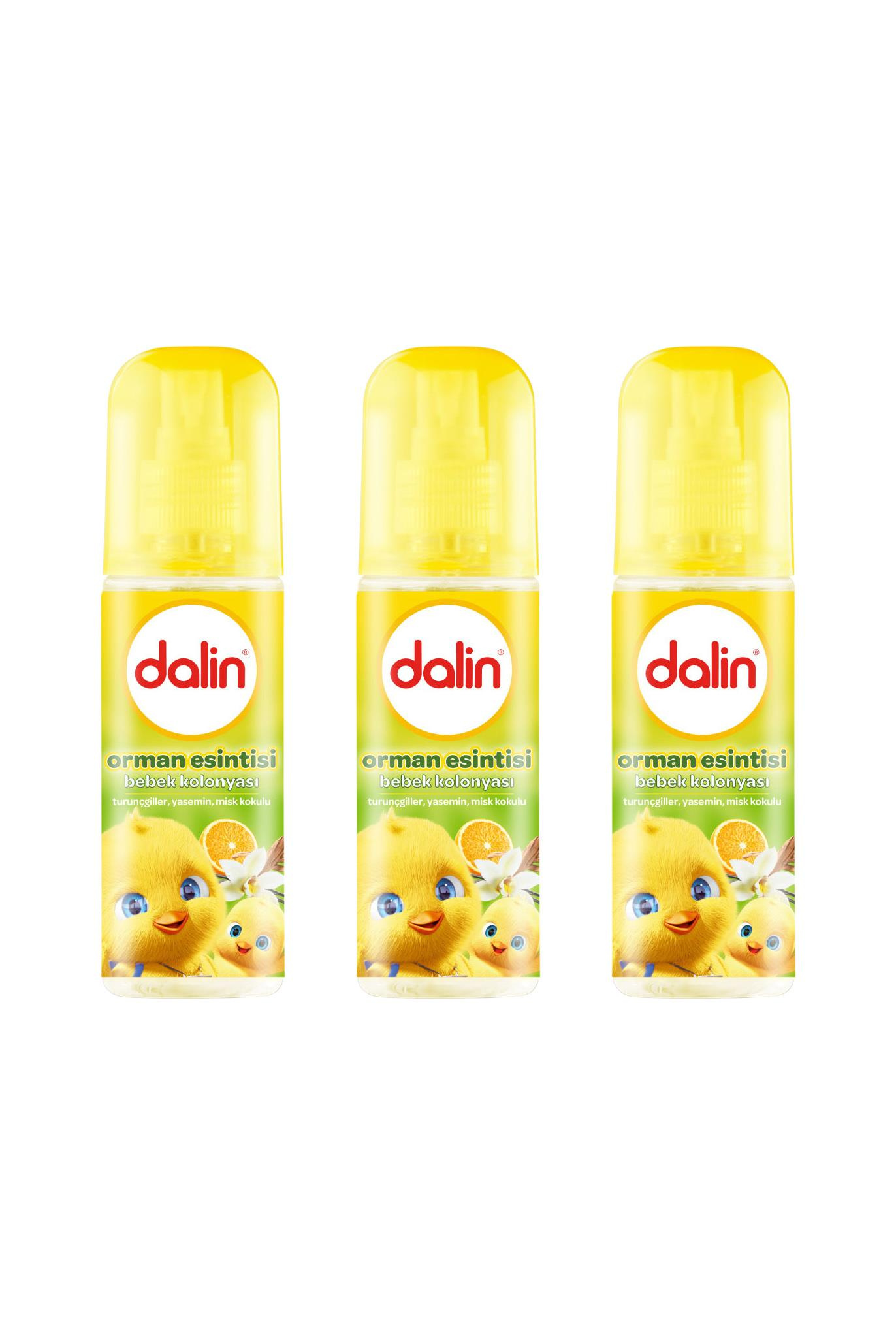 DalinDalin Bebek Kolonyası Orman Esintisi 100 ml 3'lüDalin Bebek Kolonyası Orman Esintisi 100 ml Fiyatı ve Özellikleri | Mutlufiyatlar