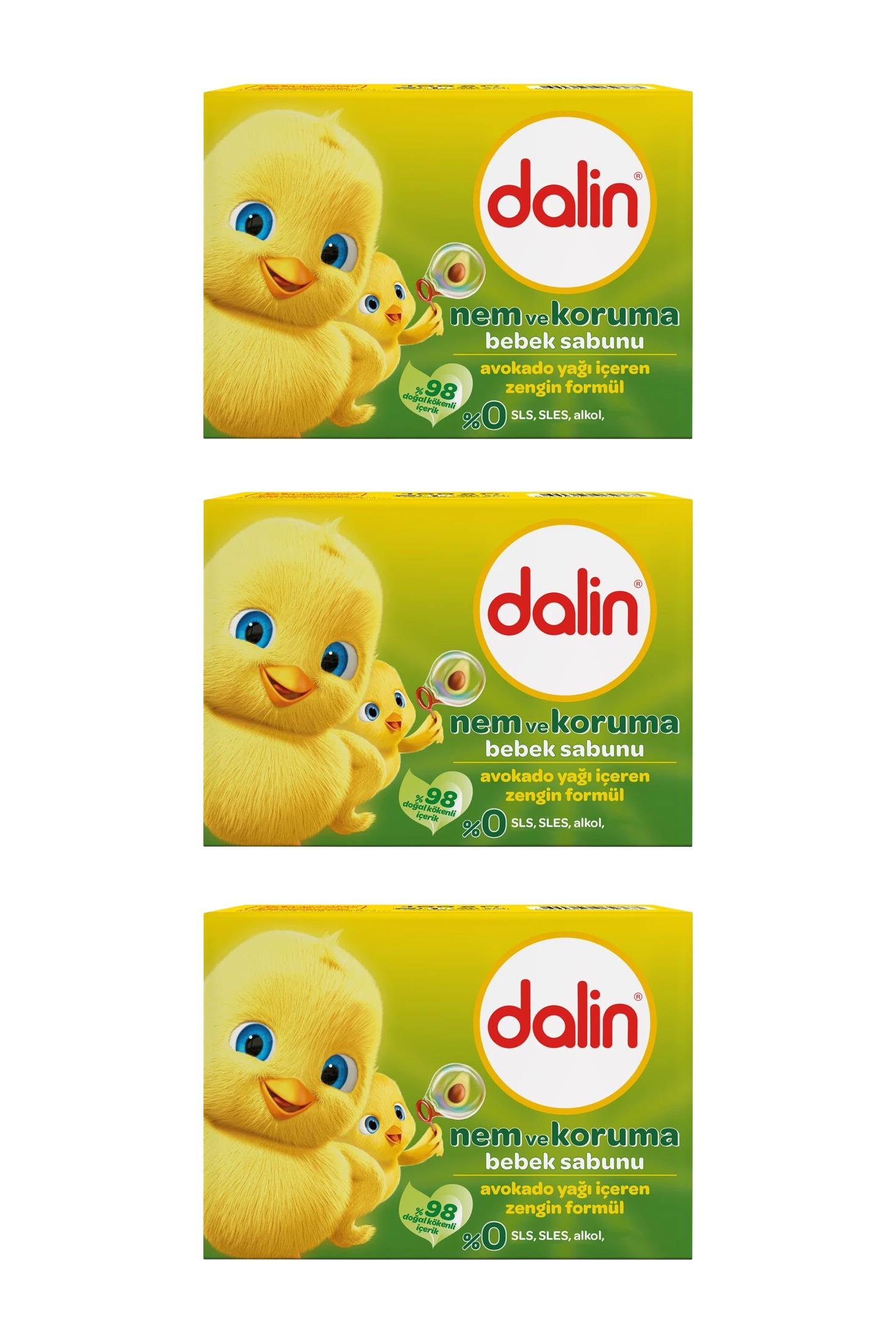 DalinDalin Bebek Sabunu Nem ve Koruma 100 gr 3'lüDalin Bebek Sabunu Nem ve Koruma 100 gr Fiyatı ve Özellikleri | Mutlufiyatlar