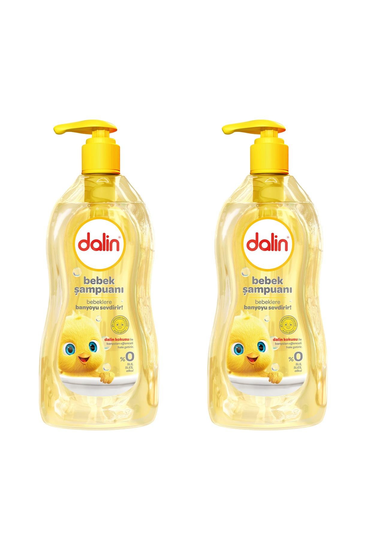 DalinDalin Bebek Şampuanı 400 ml 2'liDalin Klasik Şampuan 400 ml | Hassas Bebek Cildine Uygun