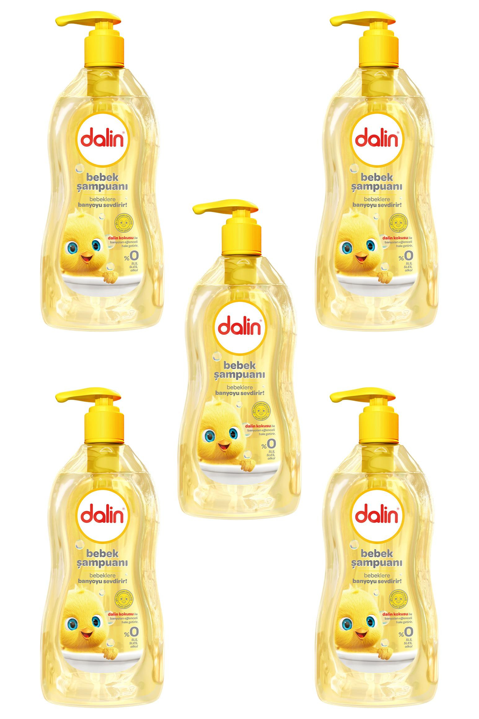 DalinDalin Bebek Şampuanı 400 ml 5'liDalin Klasik Şampuan 400 ml | Hassas Bebek Cildine Uygun