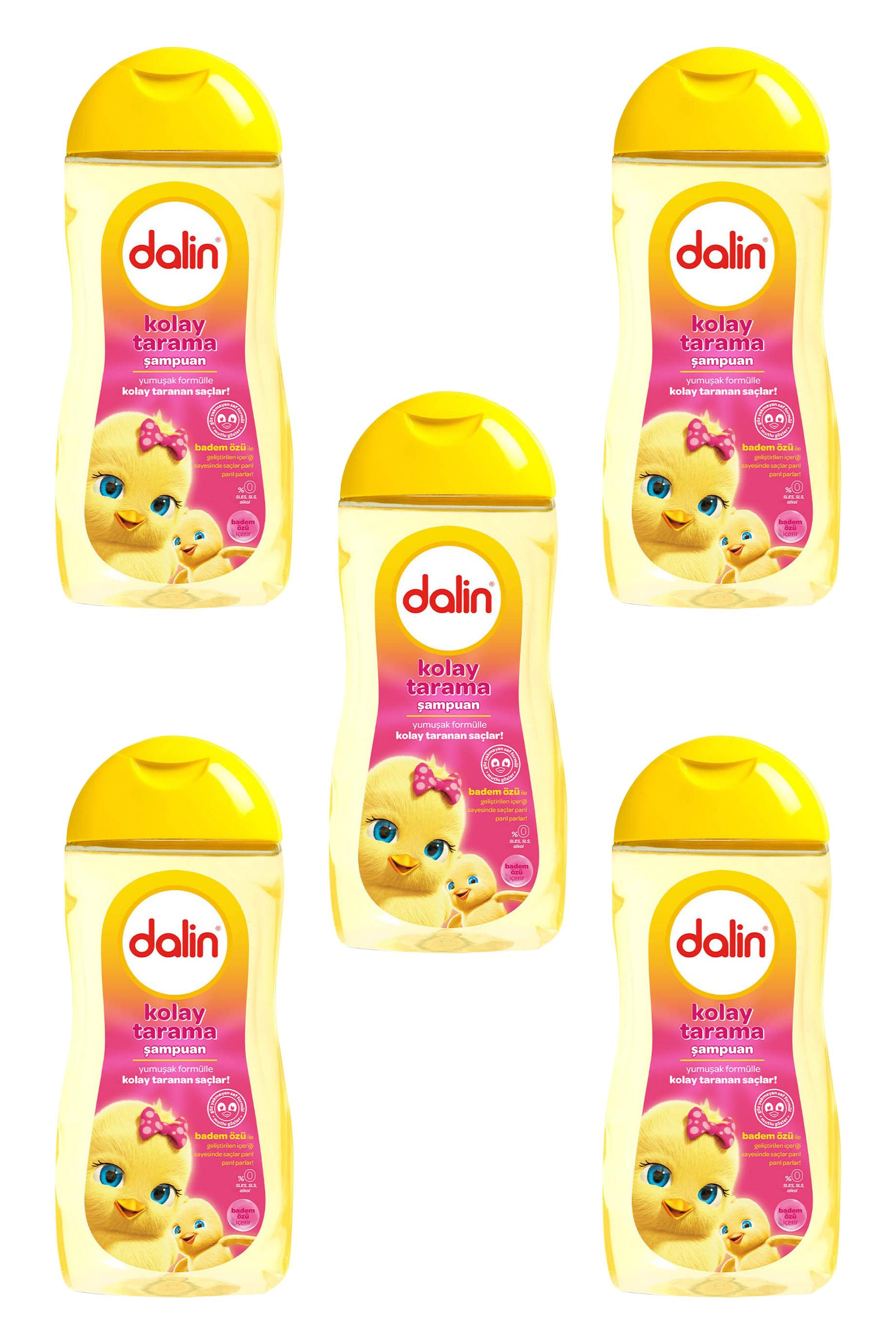 DalinDalin Bebek Şampuanı Kolay Tarama Bademli 200 ml 5'liDalin Bebek Şampuanı Kolay Tarama Bademli 200 ml Fiyatı ve Özellikleri | Mutlufiyatlar