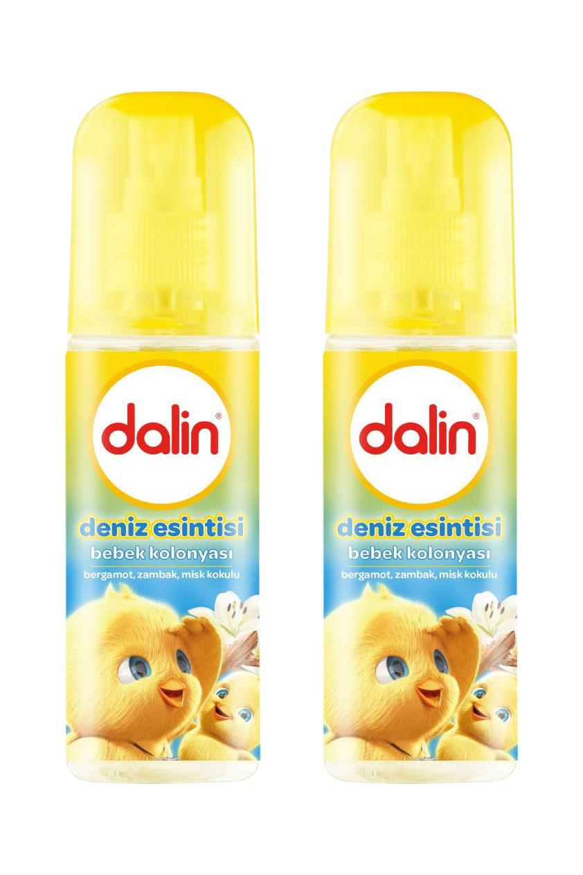DalinDalin Deniz Esintisi Bebek Kolonyası 100 ml 2'liDalin Deniz Esintisi Bebek Kolonyası 100 ml | Hızlı Kargo & Güvenli Alışveriş