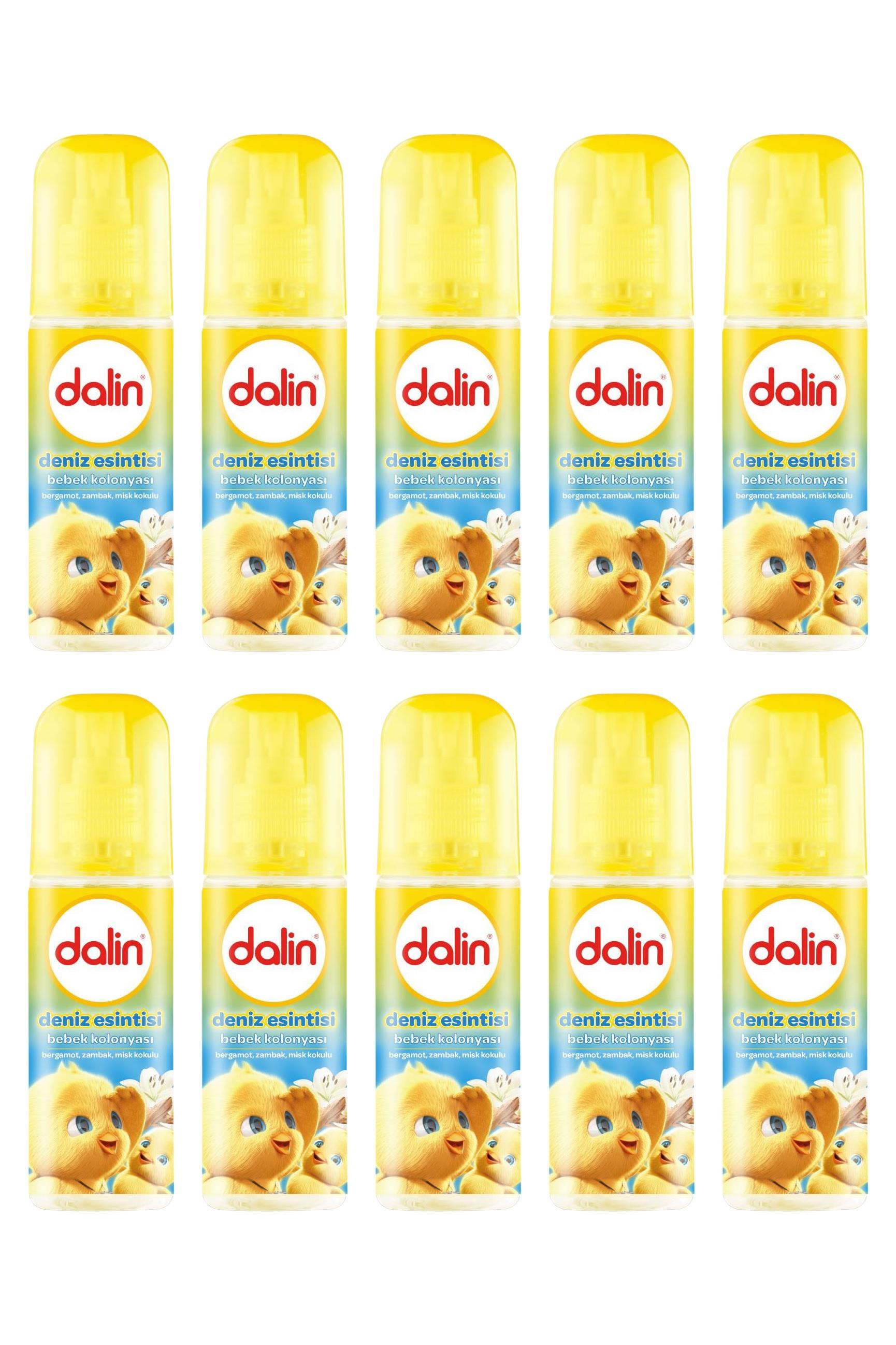 DalinDalin Deniz Esintisi Bebek Kolonyası 100 ml 10'luDalin Deniz Esintisi Bebek Kolonyası 100 ml | Hızlı Kargo & Güvenli Alışveriş