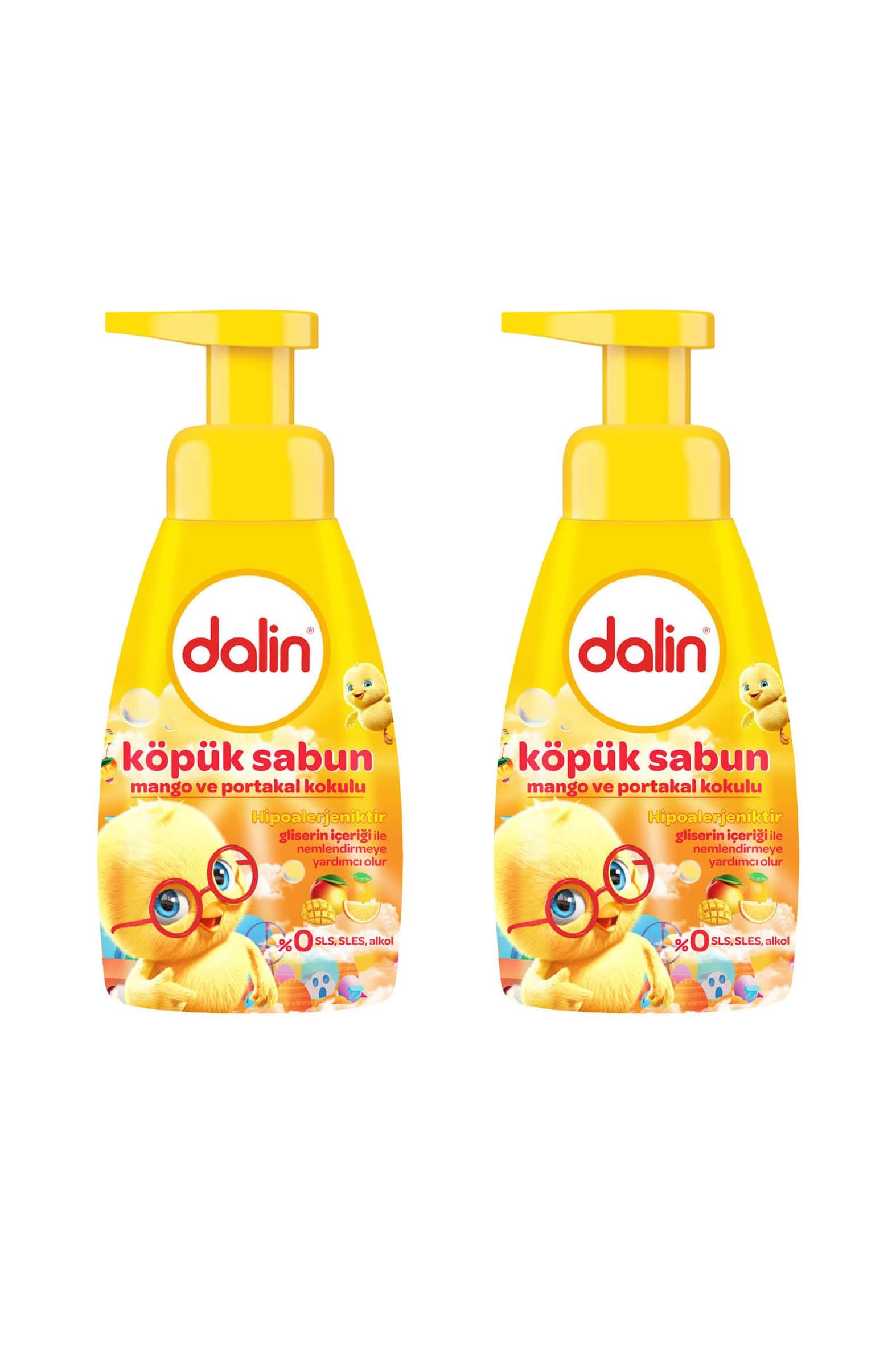 DalinDalin Köpük El Sabunu Mango ve Portakal Kokulu 200 ml 2'liDalin Köpük El Sabunu Mango ve Portakal Kokulu 200 ml Fiyatı ve Özellikleri | Mutlufiyatlar