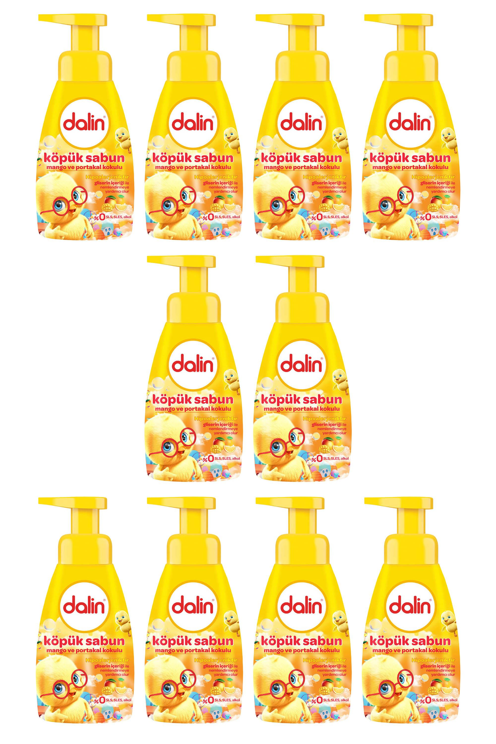 DalinDalin Köpük El Sabunu Mango ve Portakal Kokulu 200 ml 10'luDalin Köpük El Sabunu Mango ve Portakal Kokulu 200 ml Fiyatı ve Özellikleri | Mutlufiyatlar
