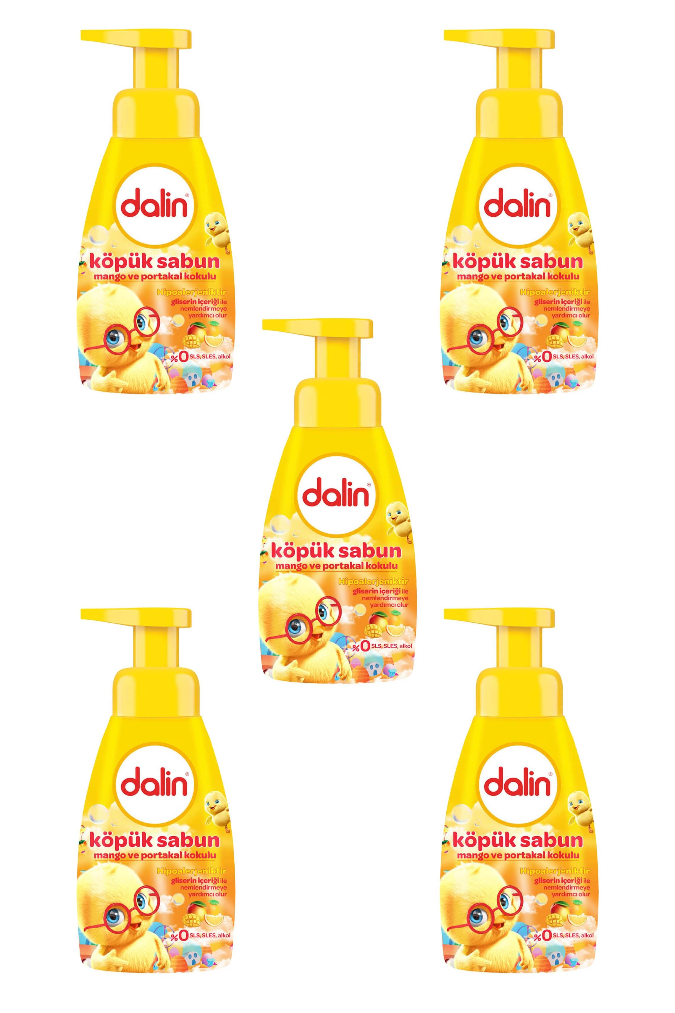 DalinDalin Köpük El Sabunu Mango ve Portakal Kokulu 200 ml 5'liDalin Köpük El Sabunu Mango ve Portakal Kokulu 200 ml Fiyatı ve Özellikleri | Mutlufiyatlar