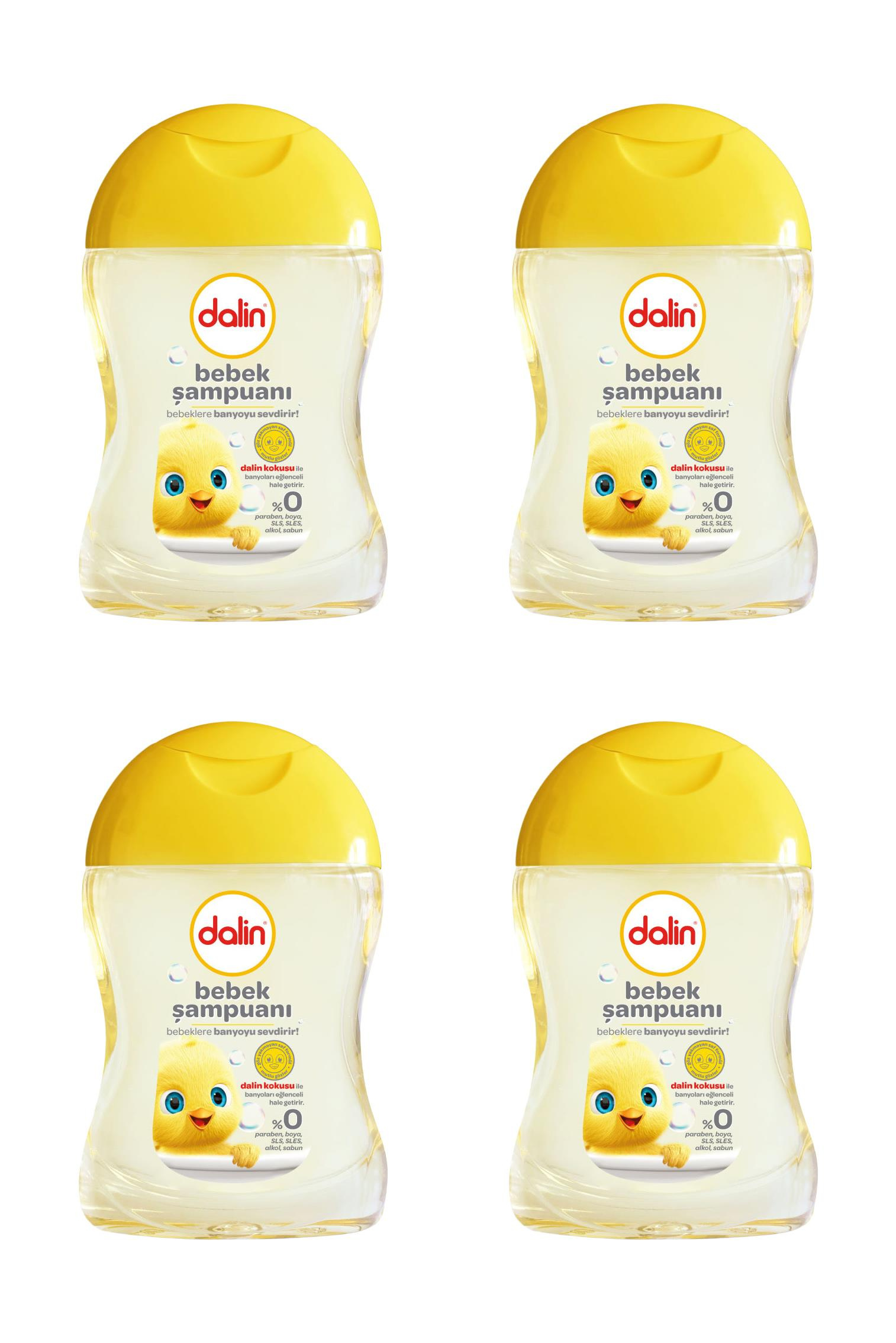 DalinDalin Şampuan 100 ml 4'lüDalin Şampuan 100 ml Fiyatı ve Özellikleri | Mutlufiyatlar