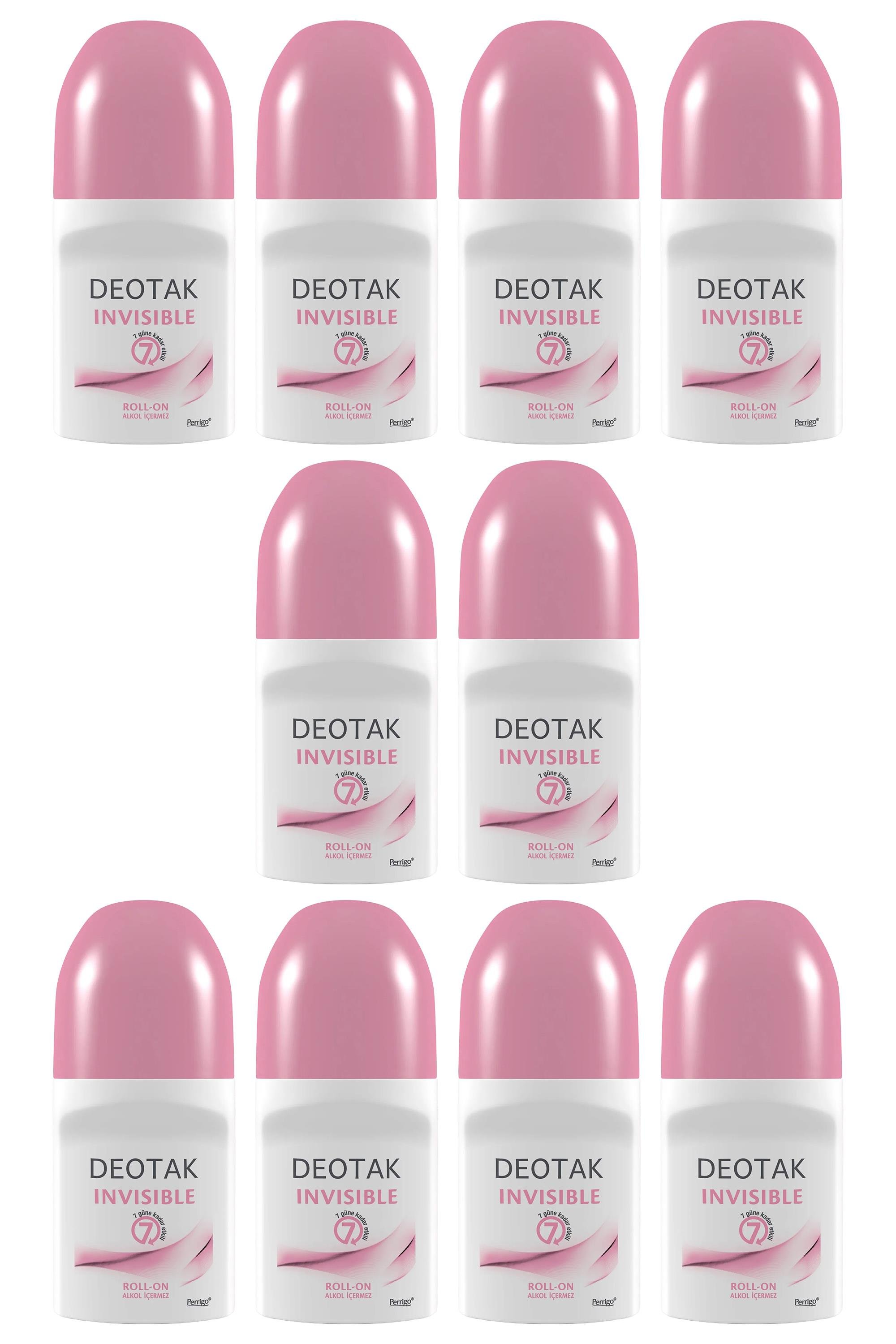 DeotakDeotak Invisible Roll-On Women Kadınlar İçin 35 ml 10'luDeotak Invisible Roll-On Women 35 ml Fiyatı ve Özellikleri | Mutlufiyatlar